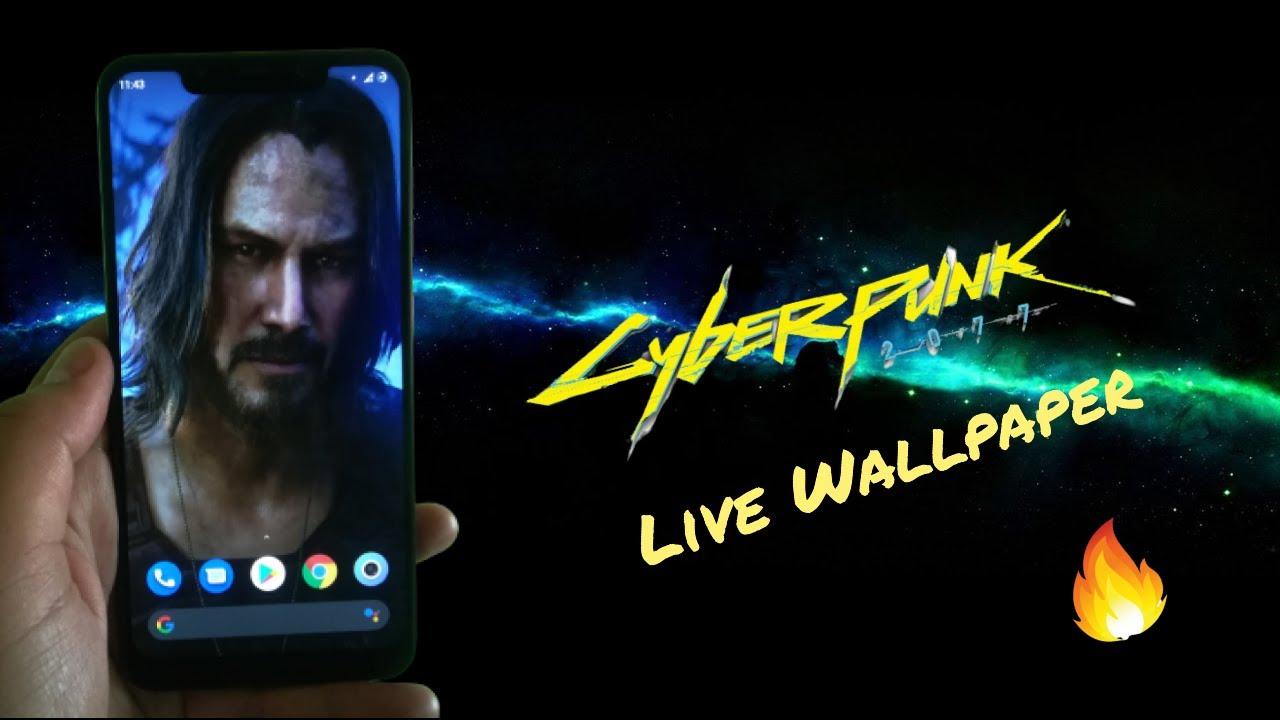 1280x720 Cyberpunk 2077 Keanu Reeves Live Wallpaper APK For Any Android Devices