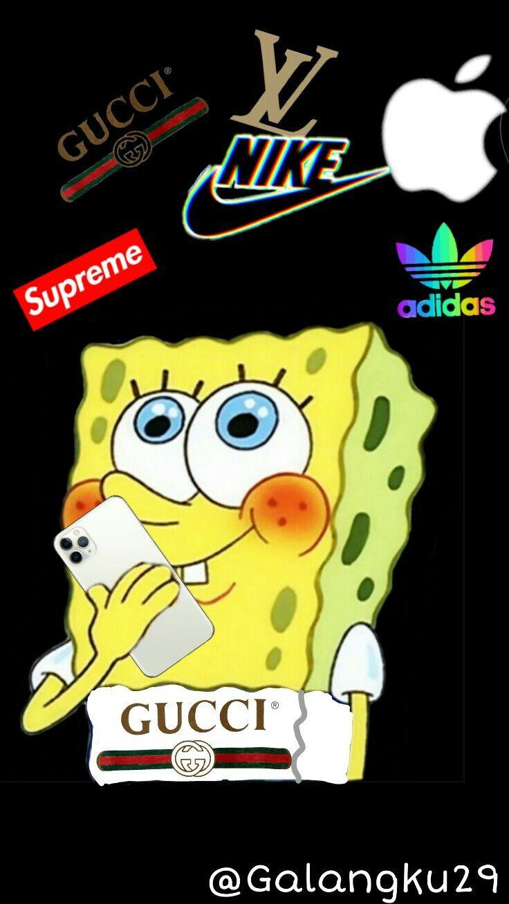 736x1308 rich spongebob. Spongebob, Black wallpaper iphone dark, Black wallpaper iphone