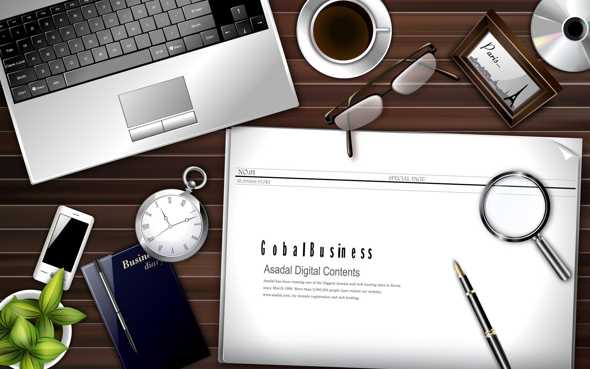 1920x1200 Business office Desktop Wallpaper 00252