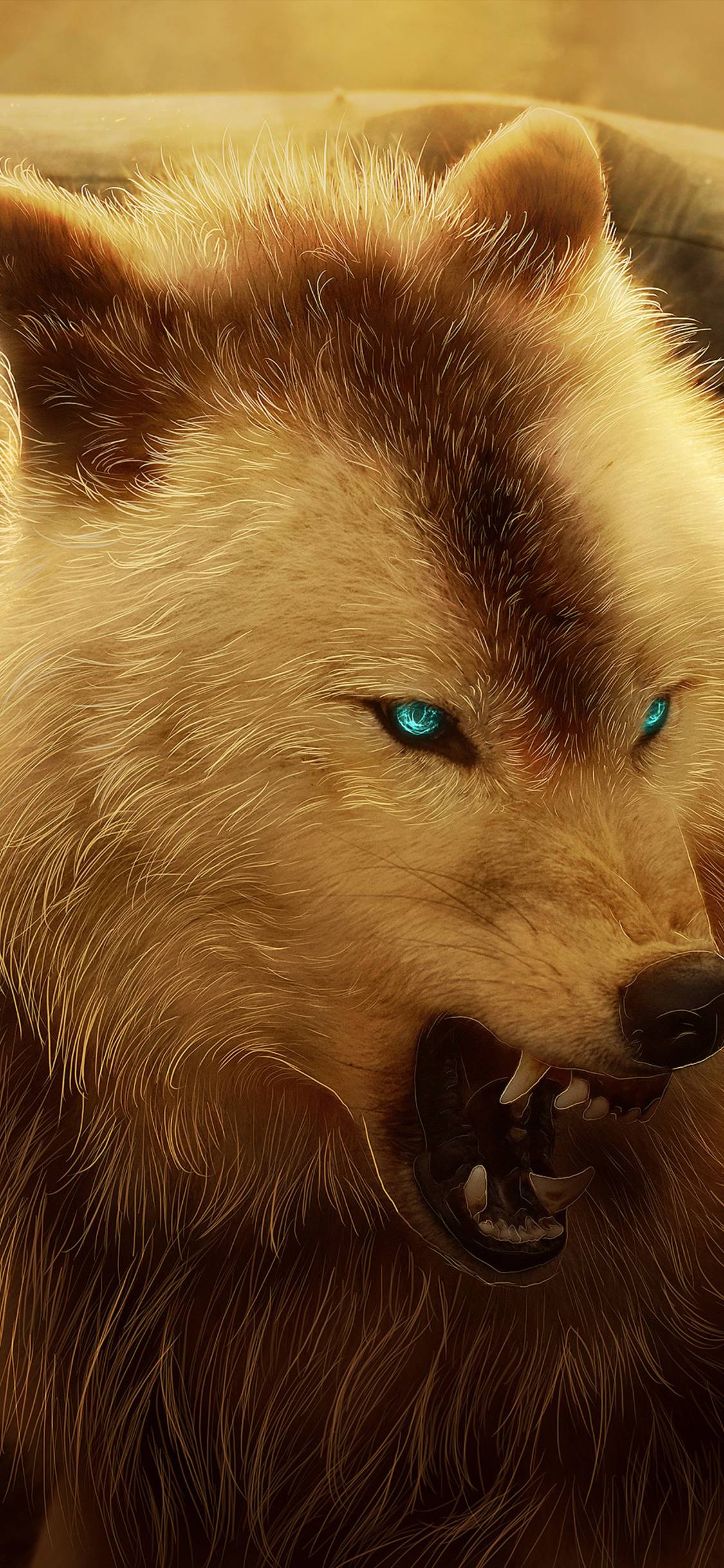 1125x2436 Wolf Wallpaper Wolf Background Download