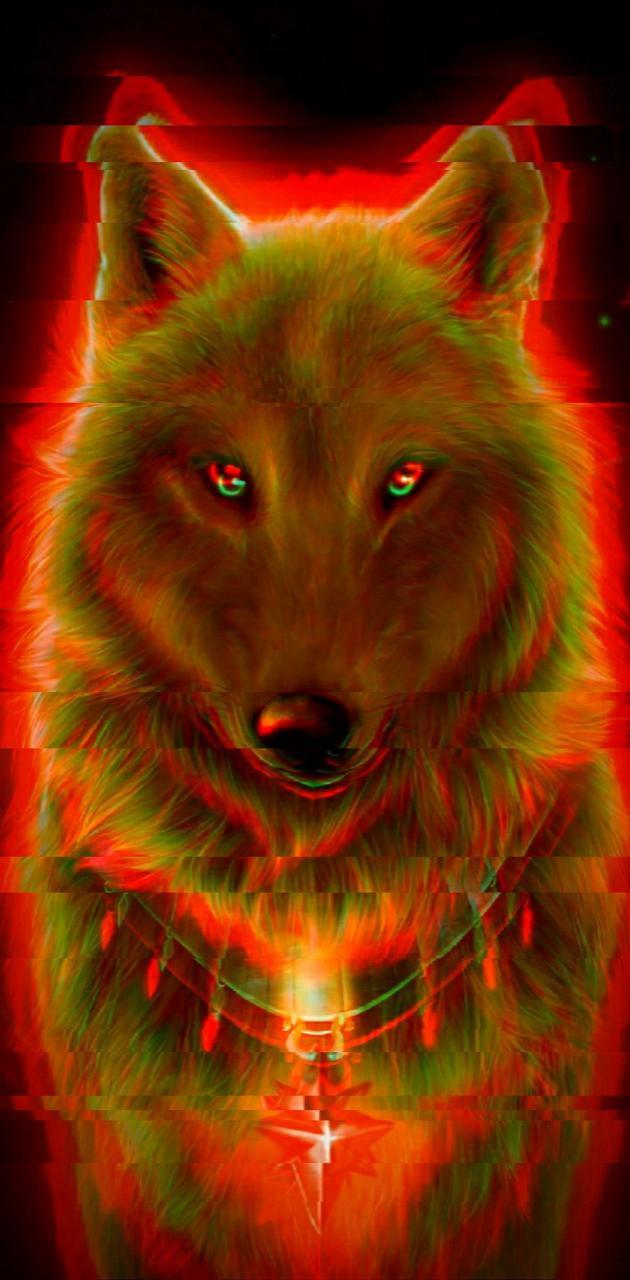 630x1280 Wolf wallpaper