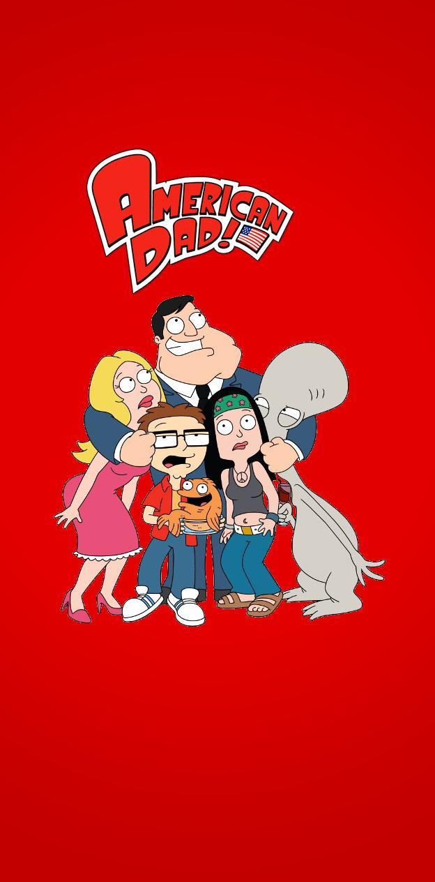 624x1264 American Dad wallpaper