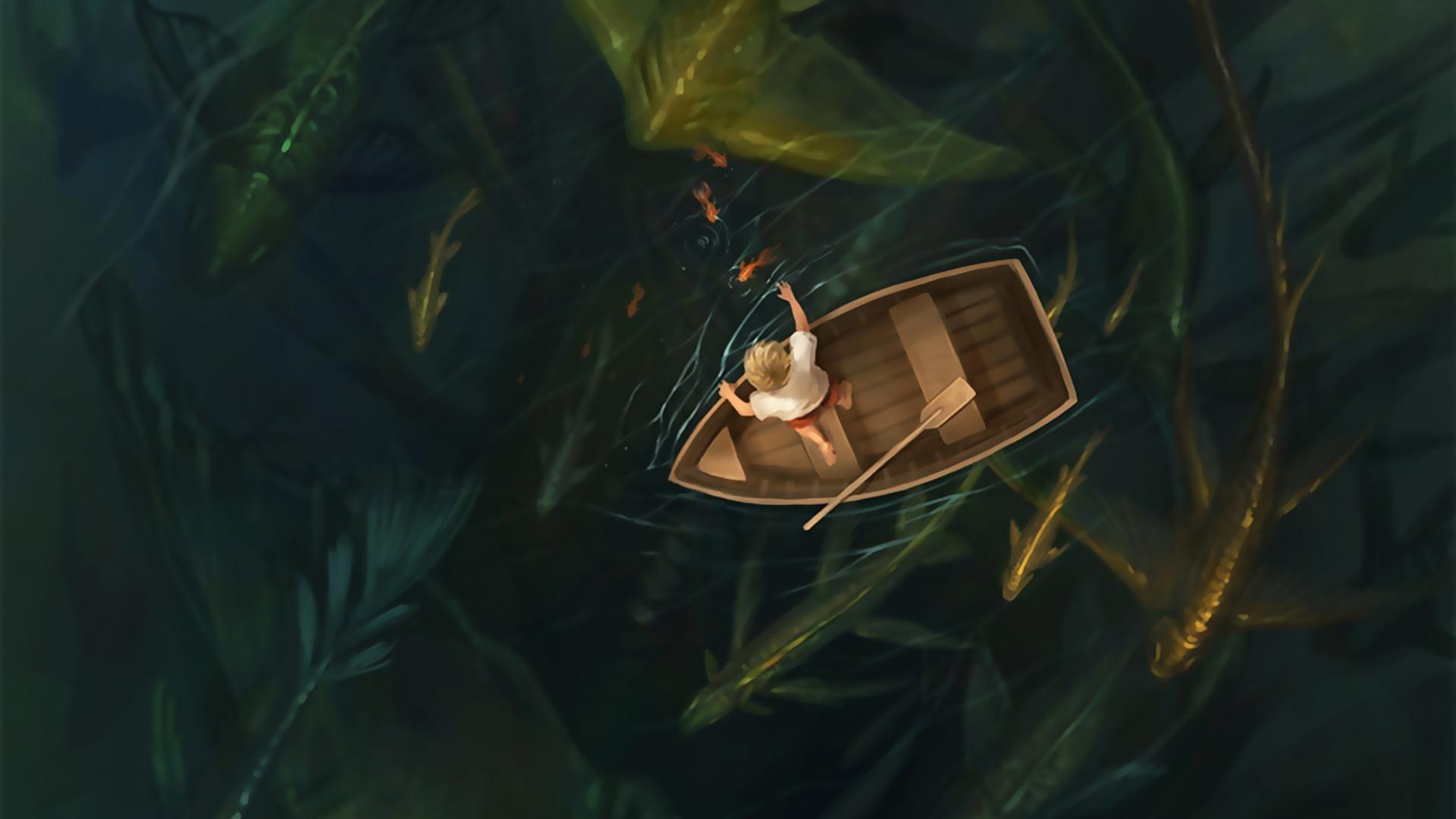 Fishing Art Wallpapers - Top Free Fishing Art Backgrounds - WallpaperAccess