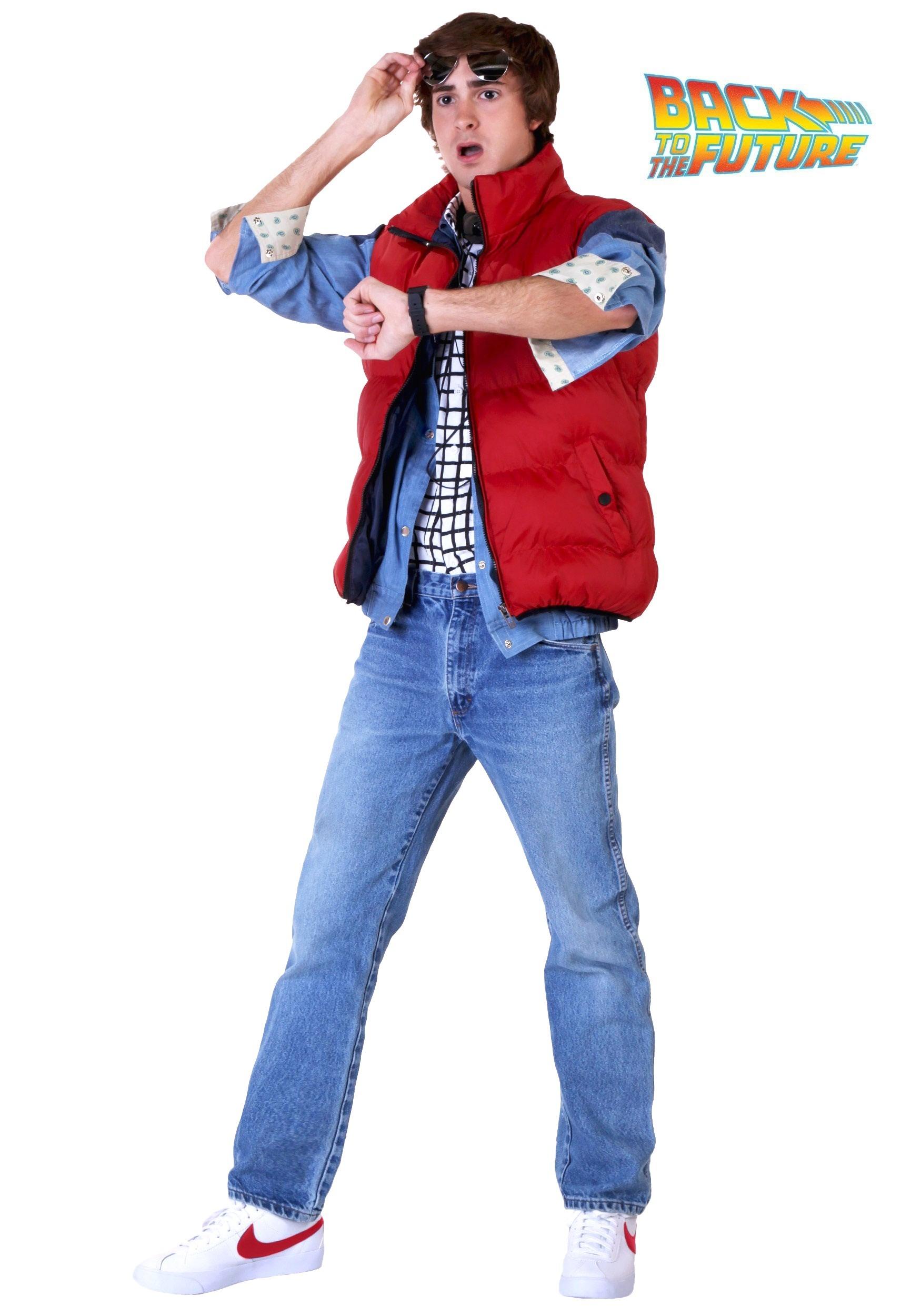 1750x2500 Back to the Future Marty McFly Costume. Movie Cosplay Costumes