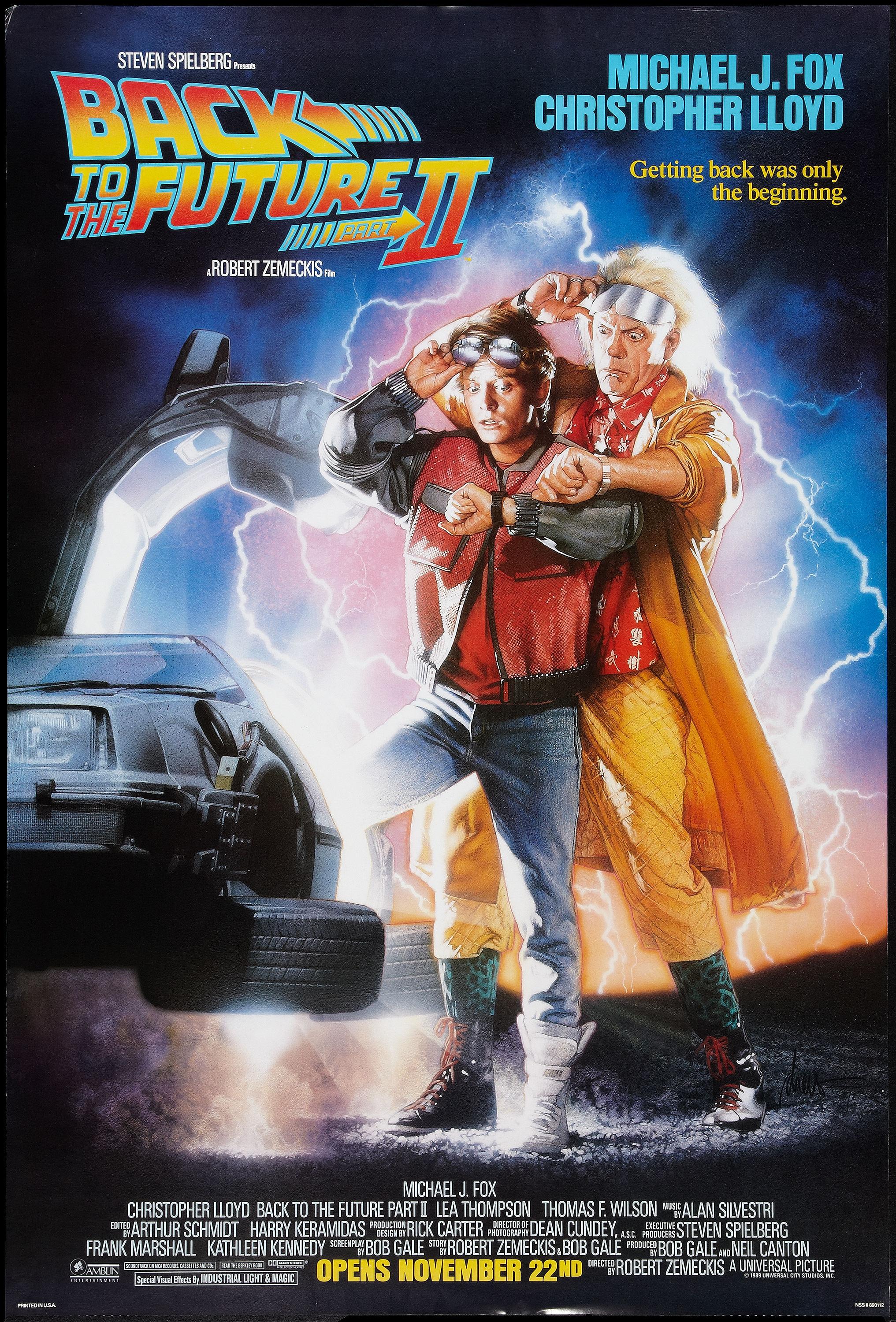 2033x3000 Back To The Future, Doc Brown, Marty McFly, DeLorean DMC 12 Wallpaper /