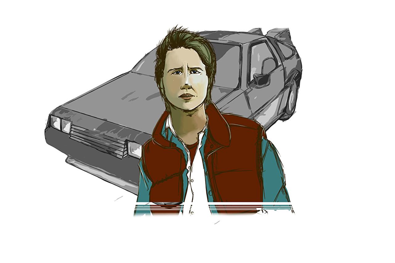 1280x853 Photos Back to the Future DeLorean Michael J. Fox (Marty McFly) film