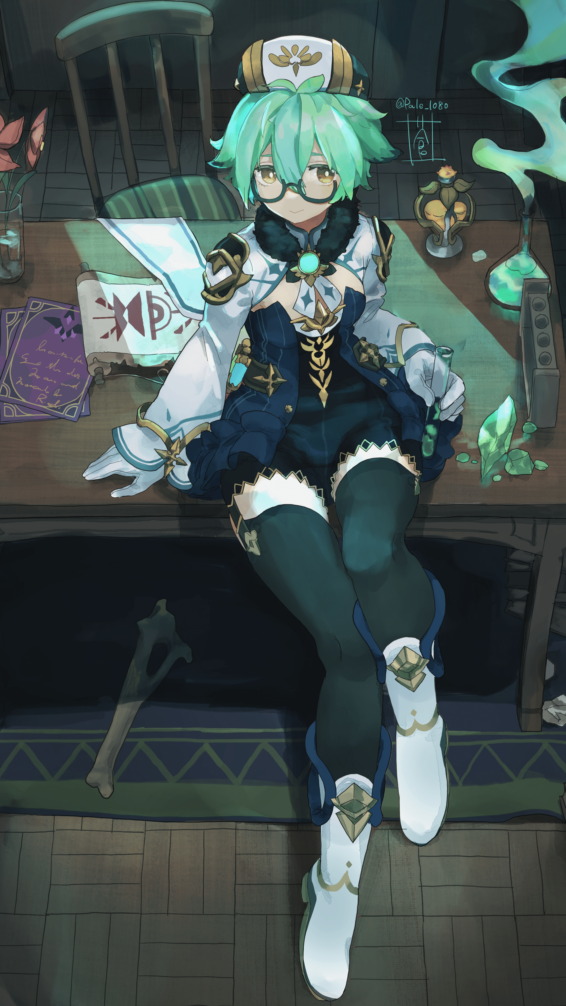2250x4000 Sucrose [Genshin Impact] (2250×4000)