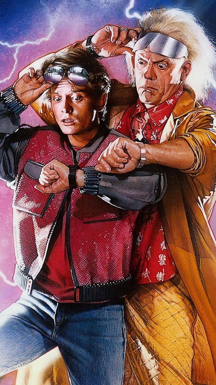 750x1334 ScreenBeauty. back to the future, michael j fox, marty mcfly