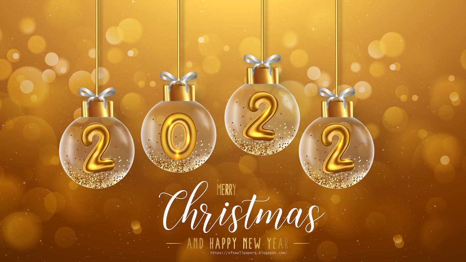 1600x900 Happy New Year Merry Christmas Wallpaper