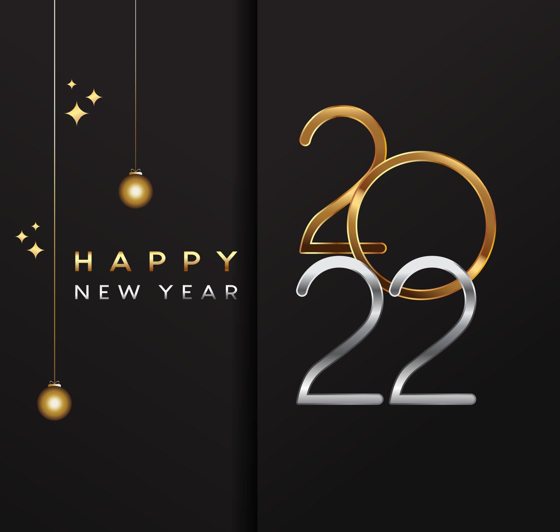 1920x1822 Happy New Year 2022 Year Shining Background