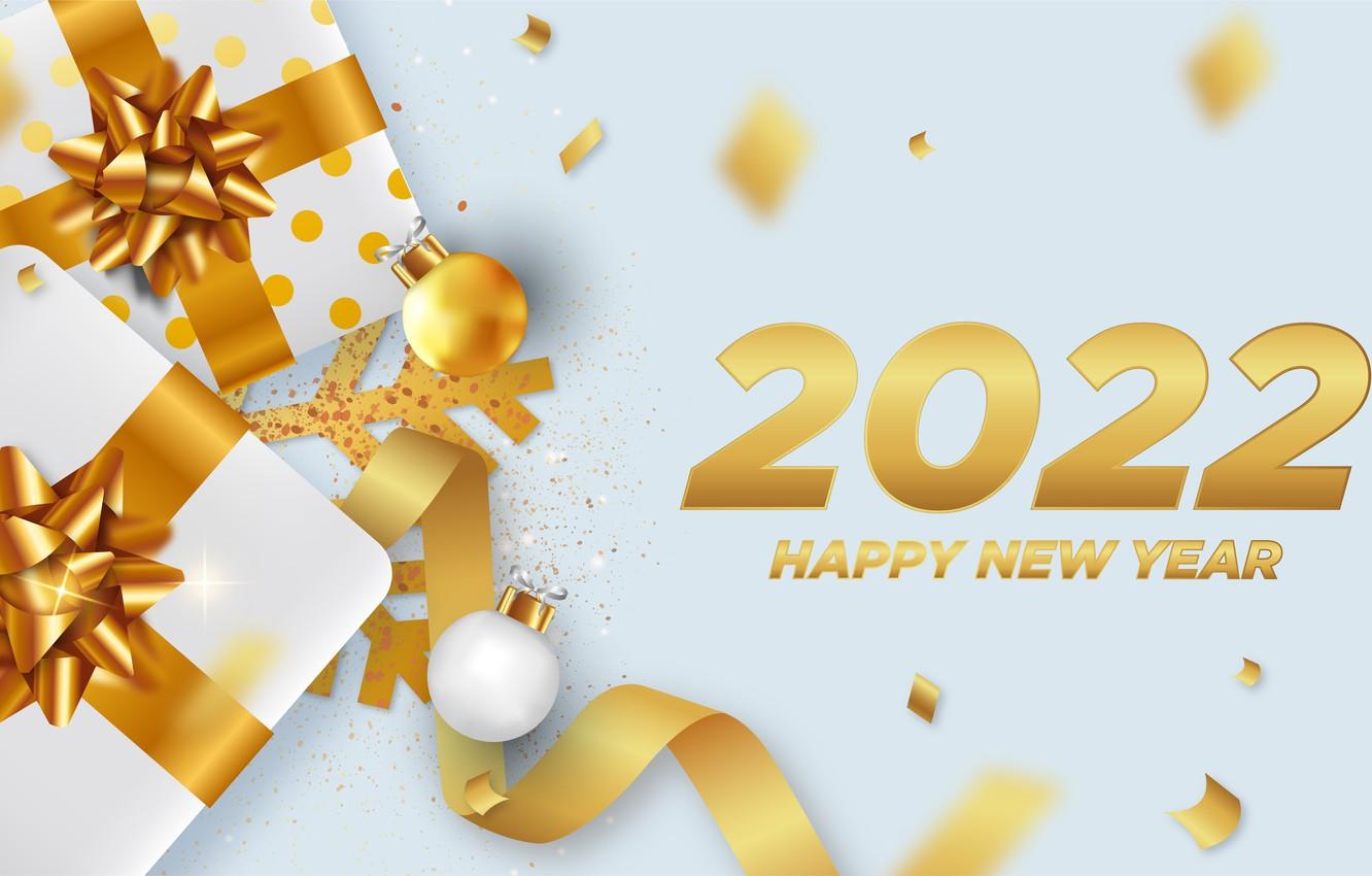 1332x850 Wallpaper balls, background, Christmas, tape, New year - for desktop, section новый год
