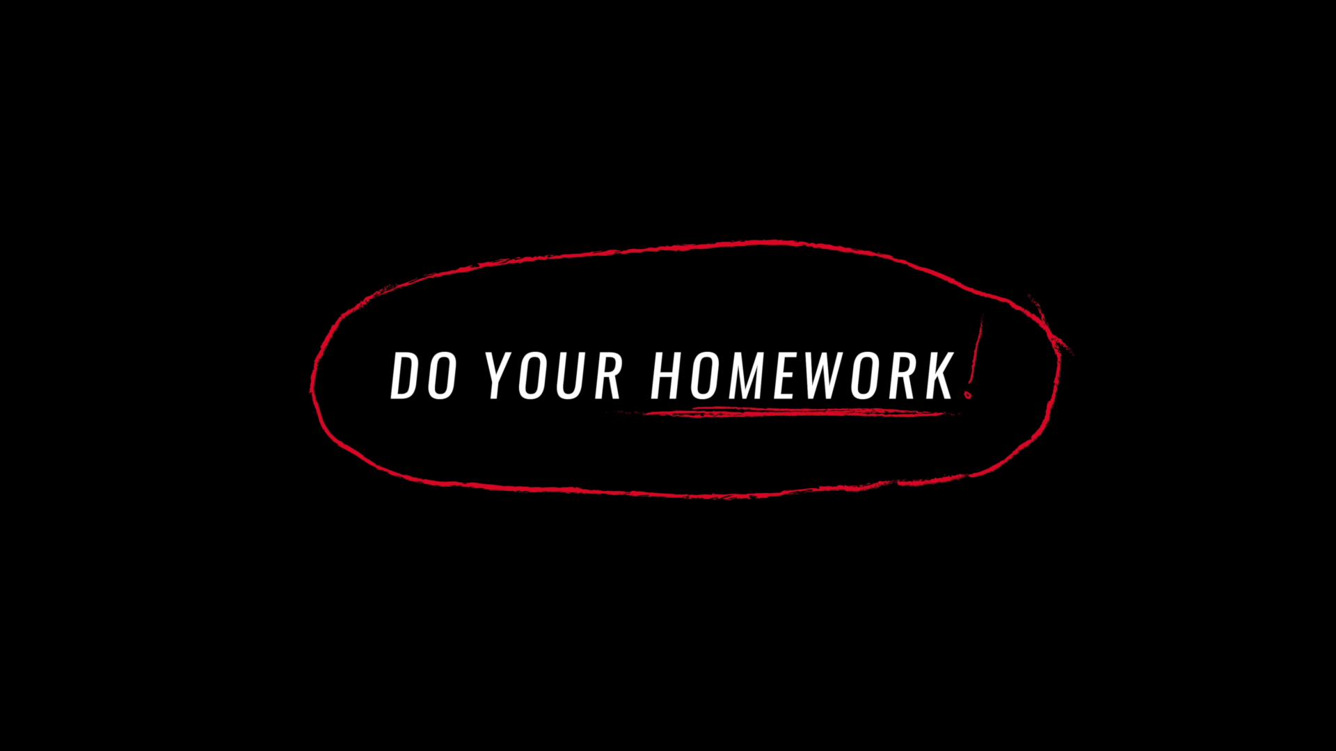 1920x1080 Do Your Homework (2017)
