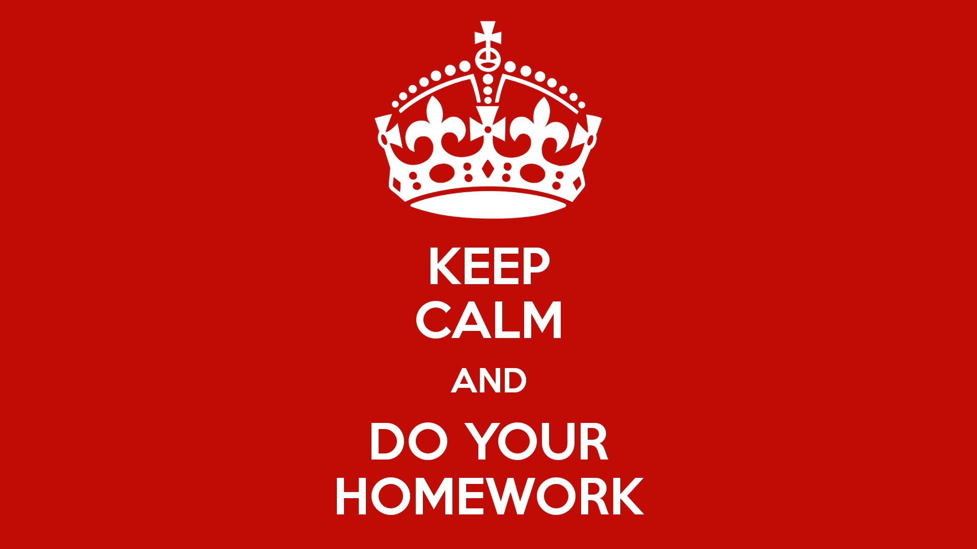 1920x1080 Homework Wallpaper