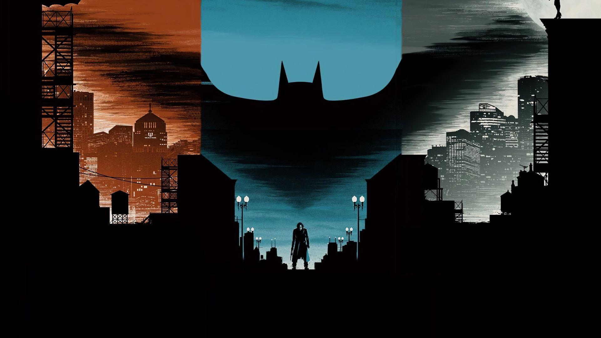 1920x1080 Desktop wallpaper the dark knight, series of movies, minimal, art, HD image, picture, background, 07a894