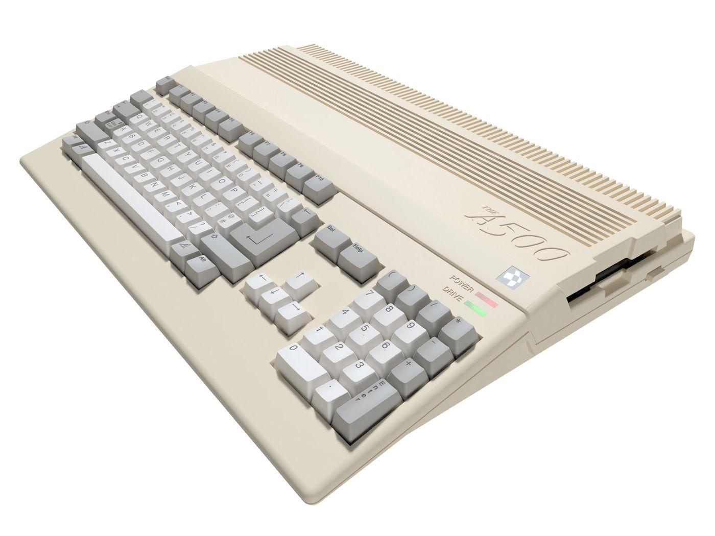 1400x1050 A500 Mini, a retro Amiga launches early 2022 with 25 games