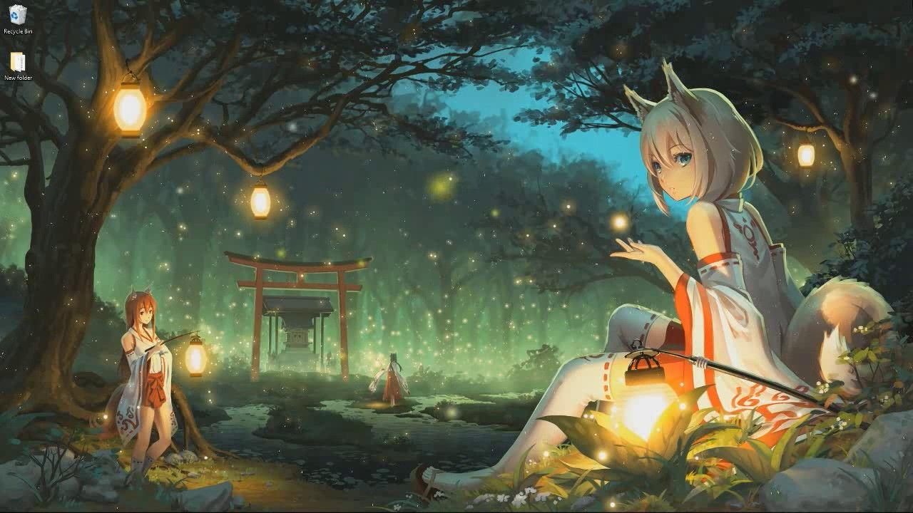 home screen chill anime wallpaper