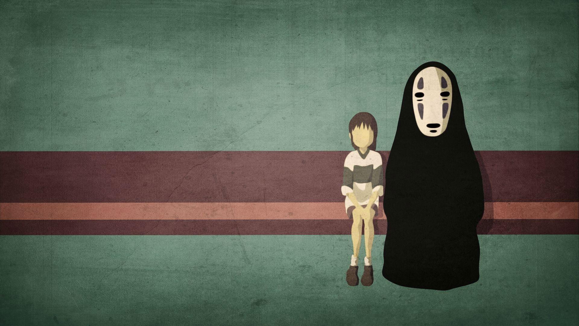 1920x1080 Wallpaper Mask, Anime, Spirited Away, Anime Girls, Minimal • Wallpaper For You HD Wallpaper For Desktop & Mobile