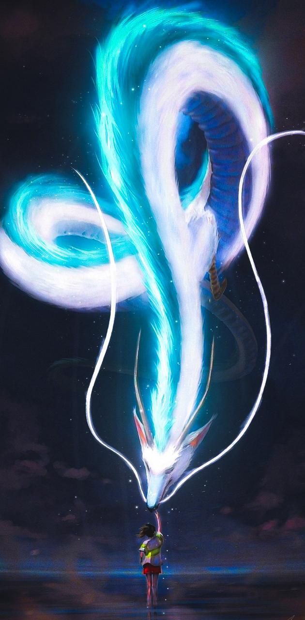 630x1280 Spirited away wallpaper