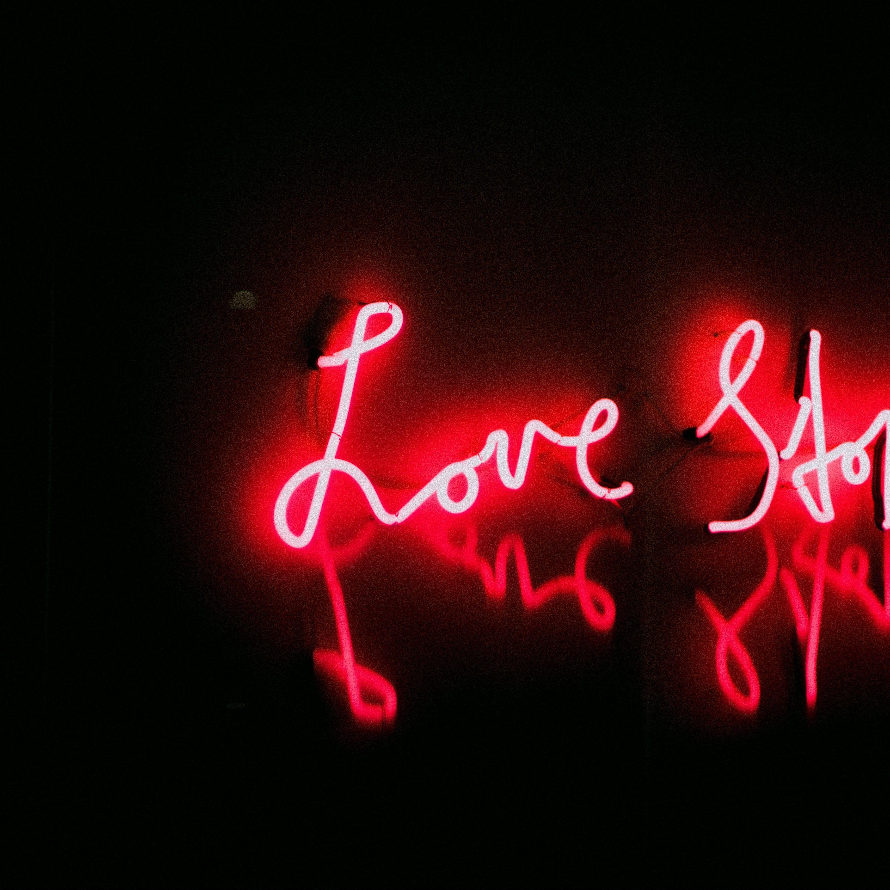Love Neon Wallpapers - Top Free Love Neon Backgrounds - WallpaperAccess