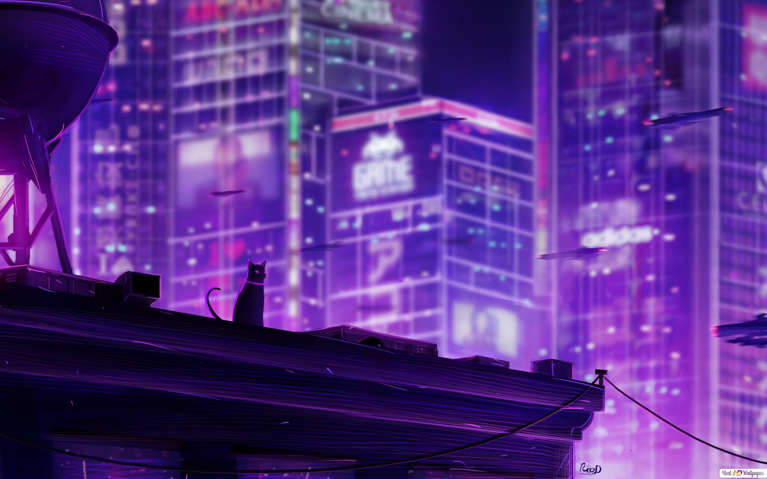 2560x1600 Neo Tokyo (4k) HD wallpaper download