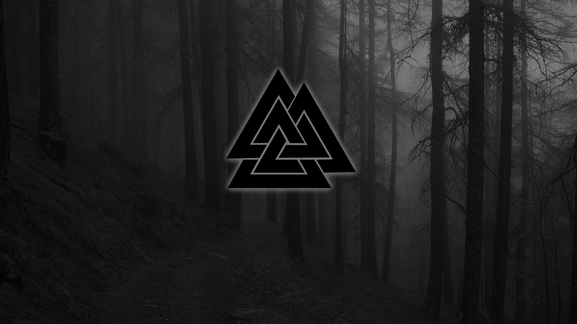 1920x1080 Valknut Wallpaper