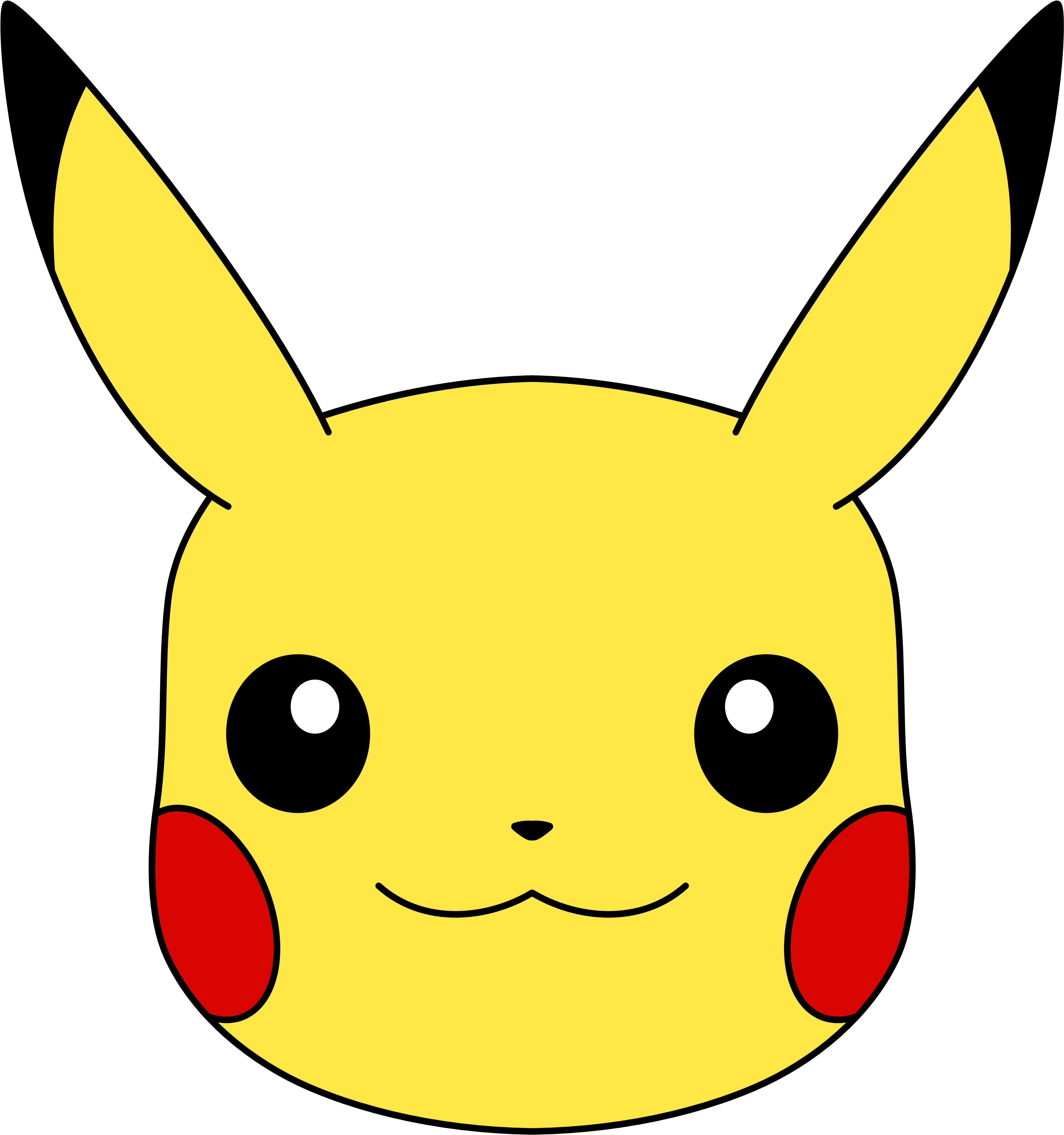 3580x3818 Pikachu Meme Background PNG Image