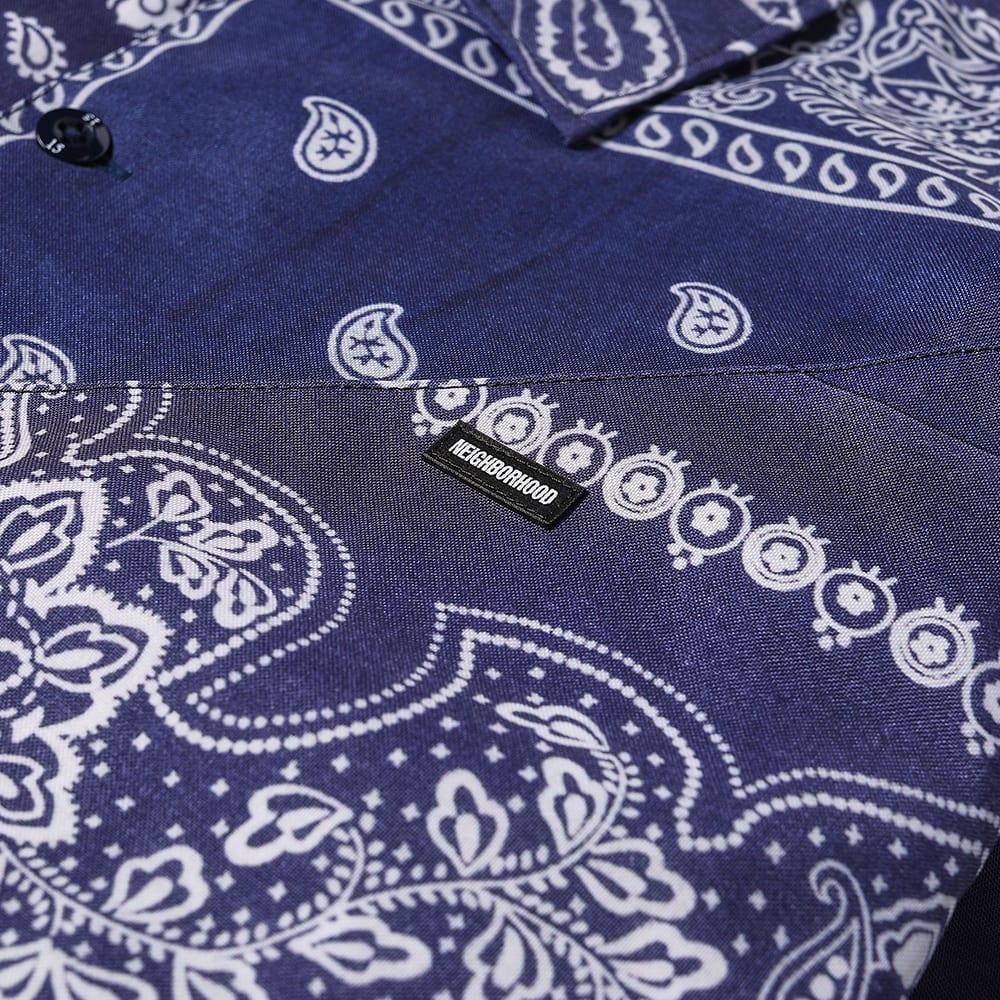 1000x1000 Neighborhood Bandana Chopped Shirt Jacket Navy. END