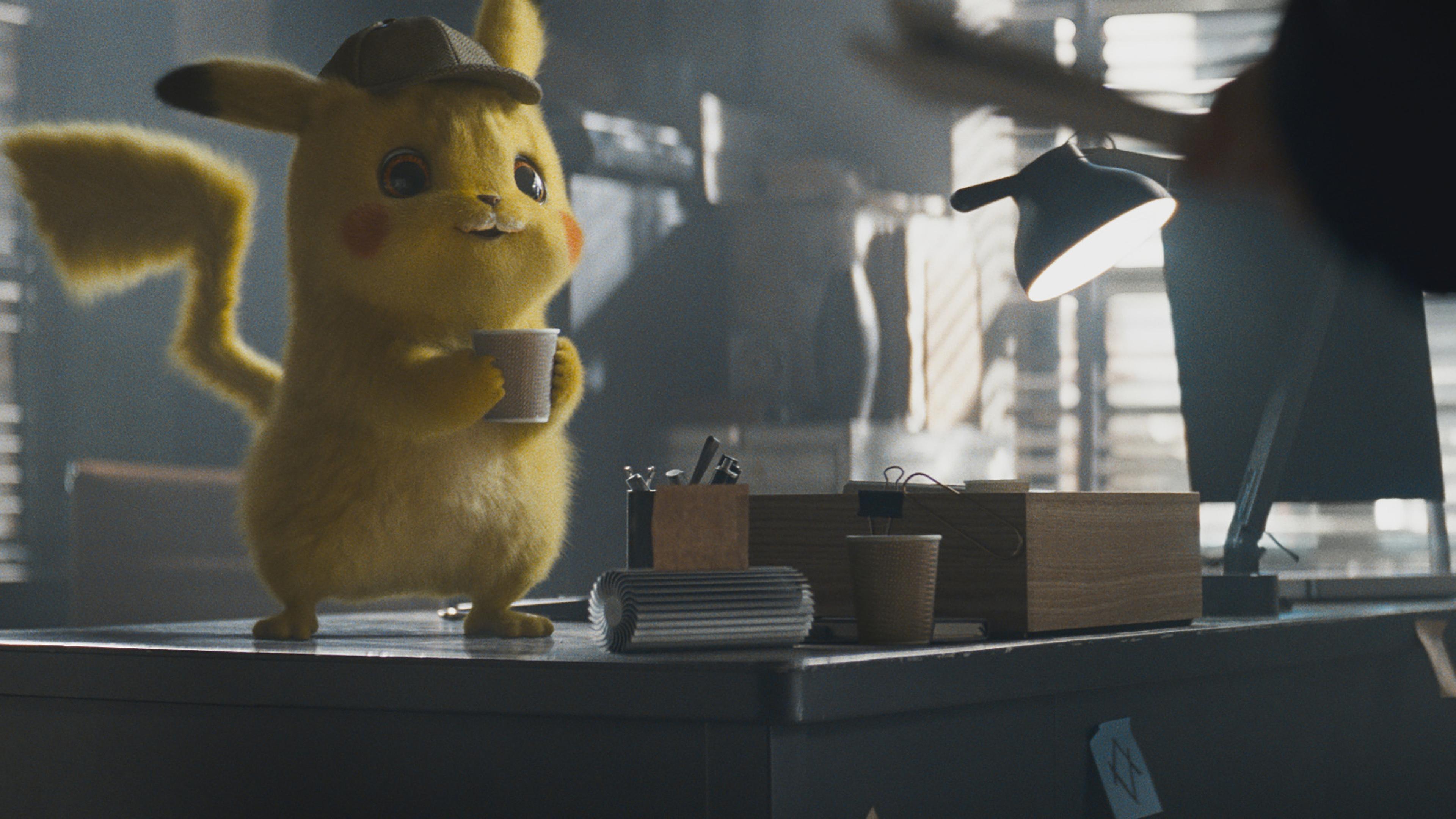 3840x2160 Detective Pikachu 4K Wallpaper