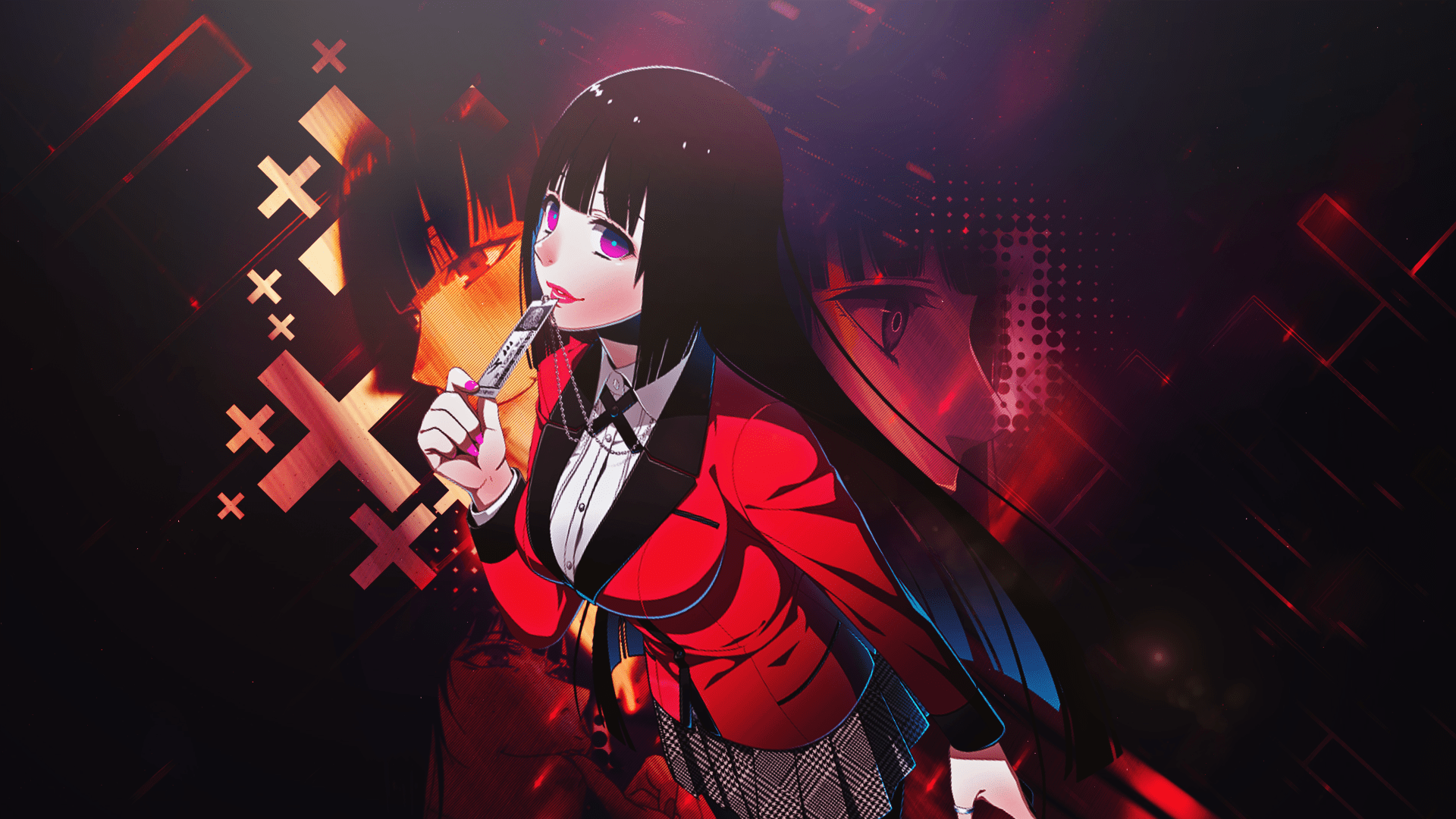 1920x1080 4K Ultra HD Kakegurui Wallpaper and Background Image
