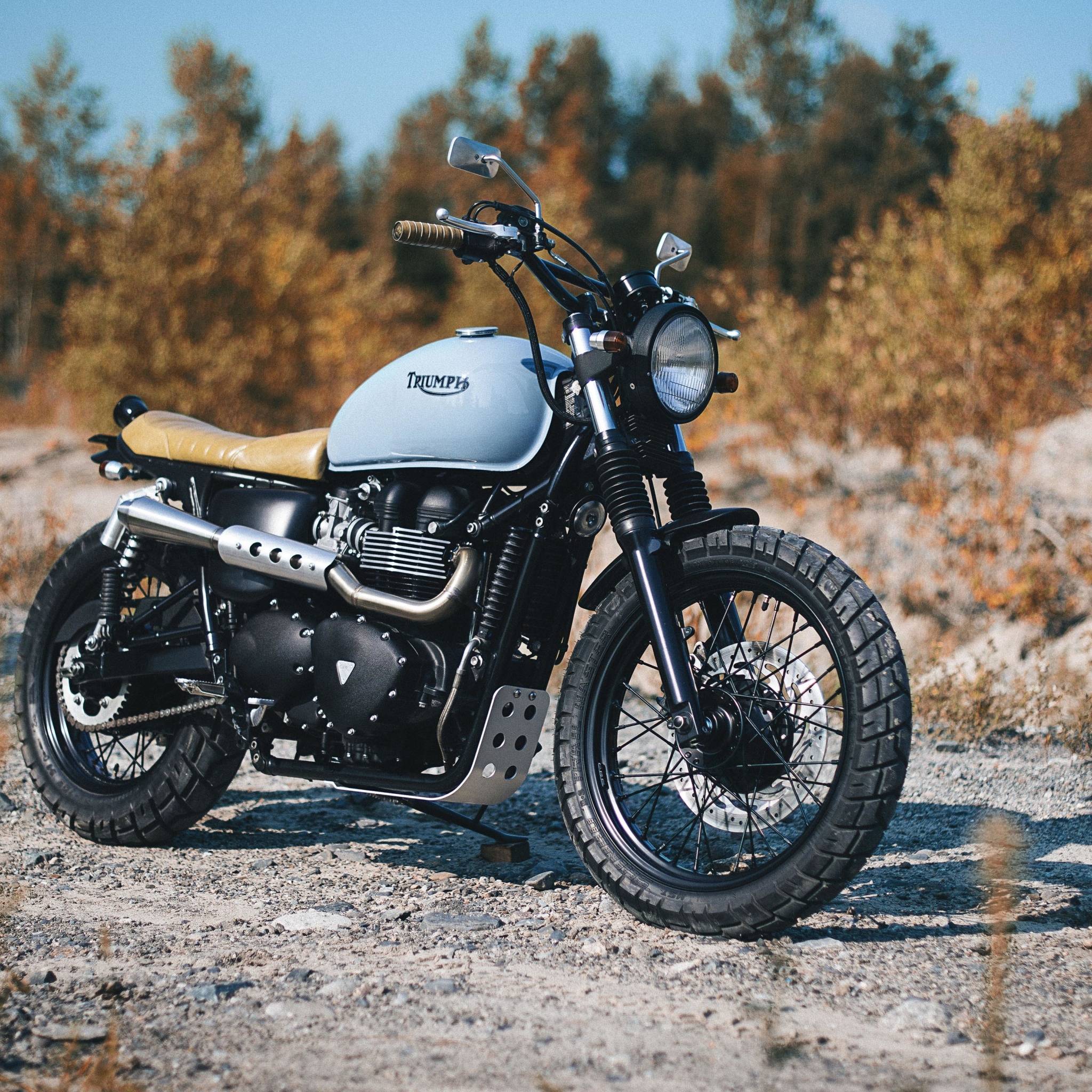 2048x2048 triumph, bonneville, bike iPad Air Wallpaper, HD City 4K Wallpaper, Image, Photo and Background