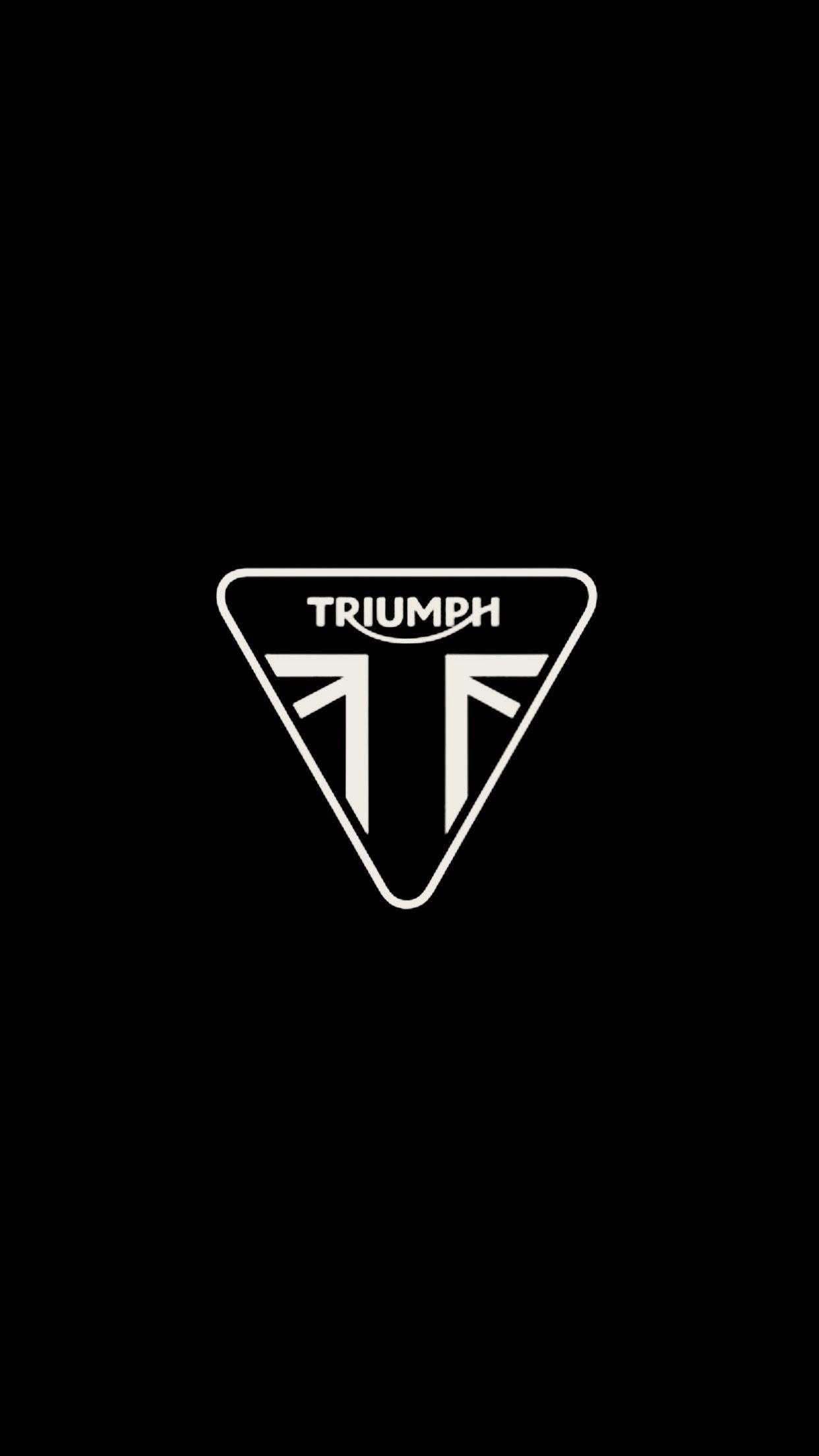 1242x2208 Triumph Logo Wallpaper