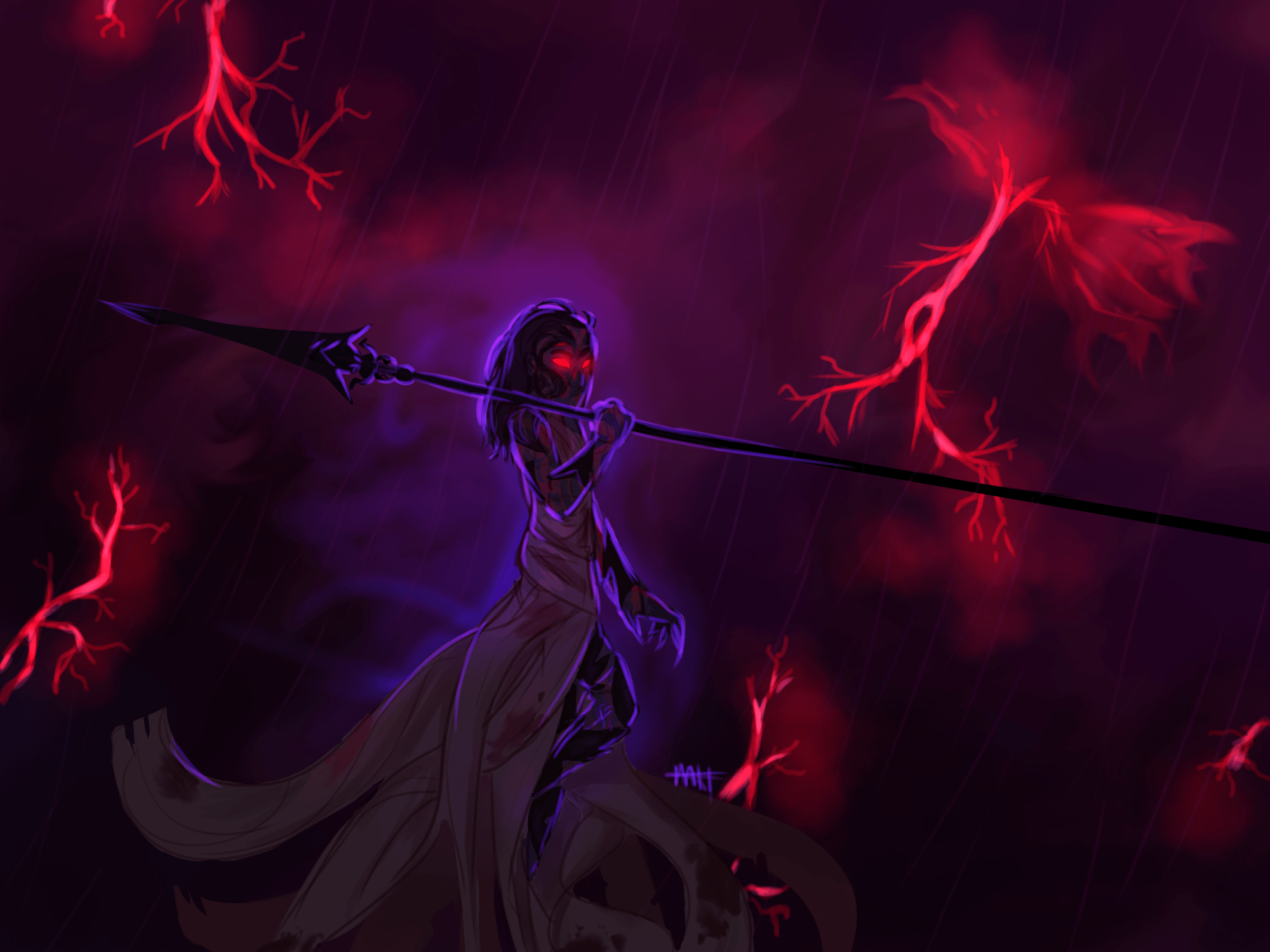 2000x1500 Oathbringer Thought I'd Share This Drawing Of A Fused That I Finished Up The Other Day. : R Stormlight_Archive