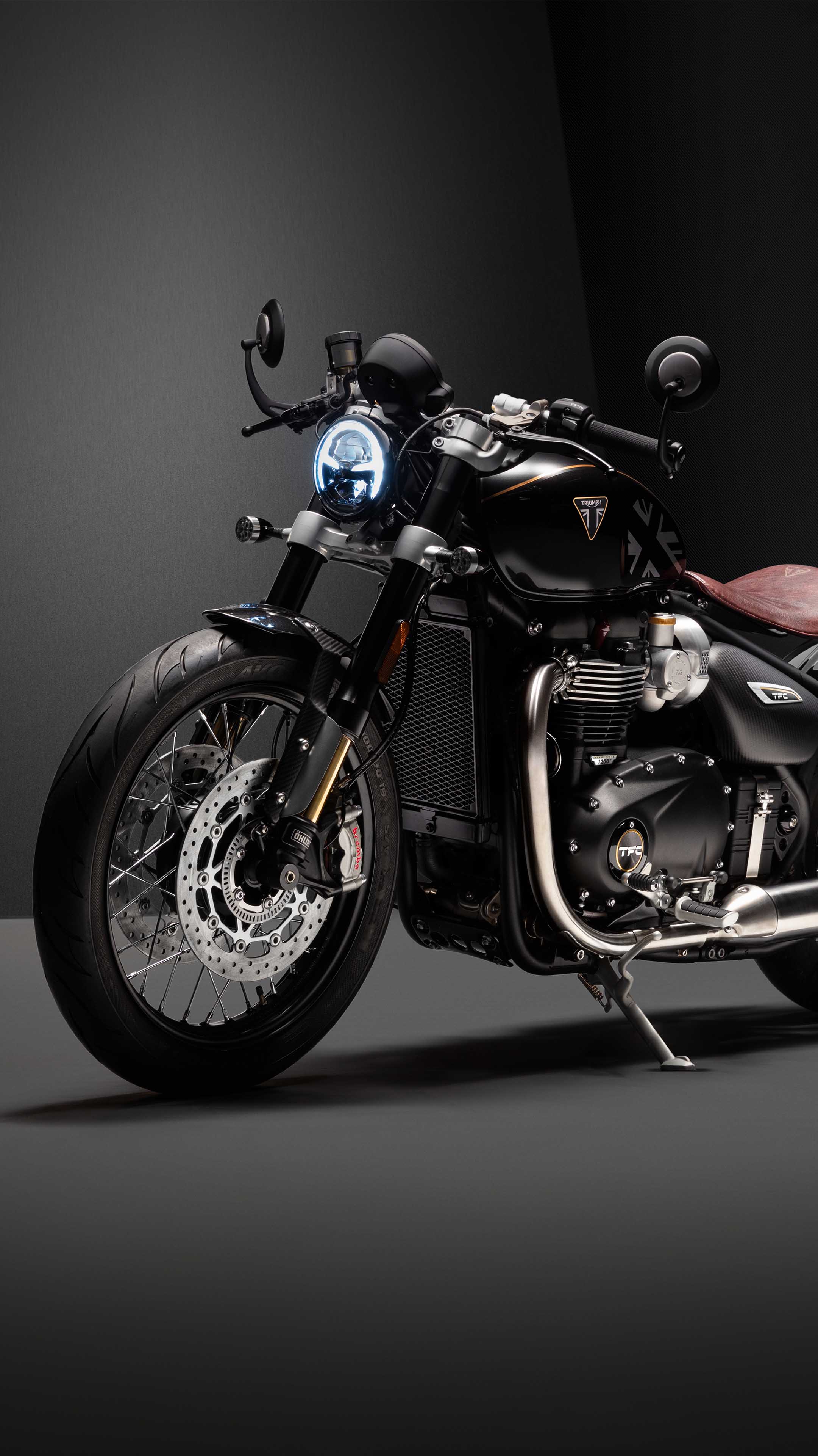 2160x3840 Triumph Bonneville Bobber TFC 2020 4K Ultra HD Mobile Wallpaper