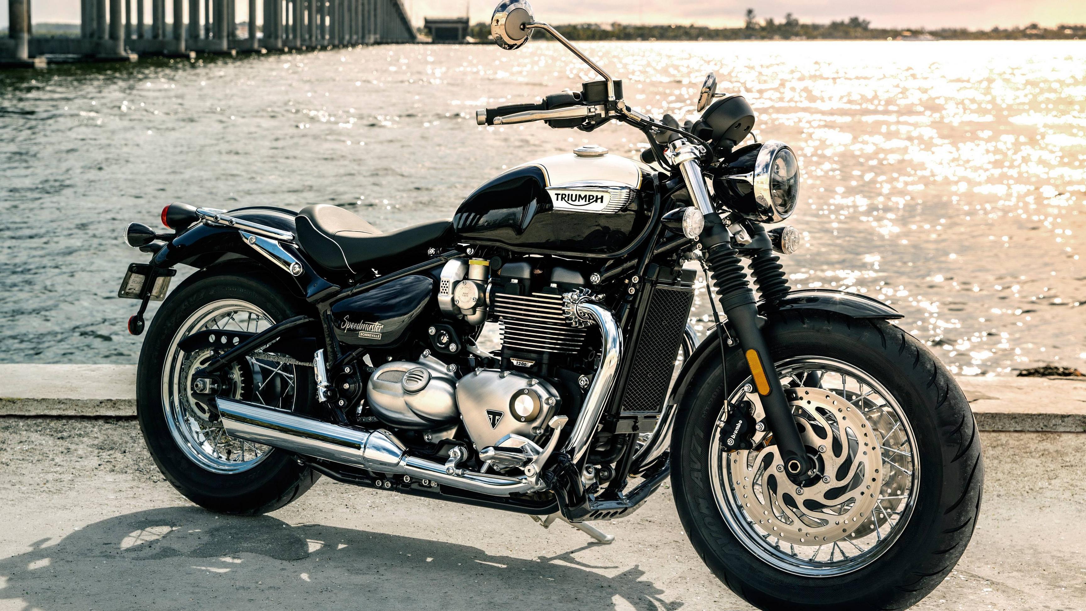 3456x1944 Triumph Bonneville Speedmaster 2018 4K Wallpaper