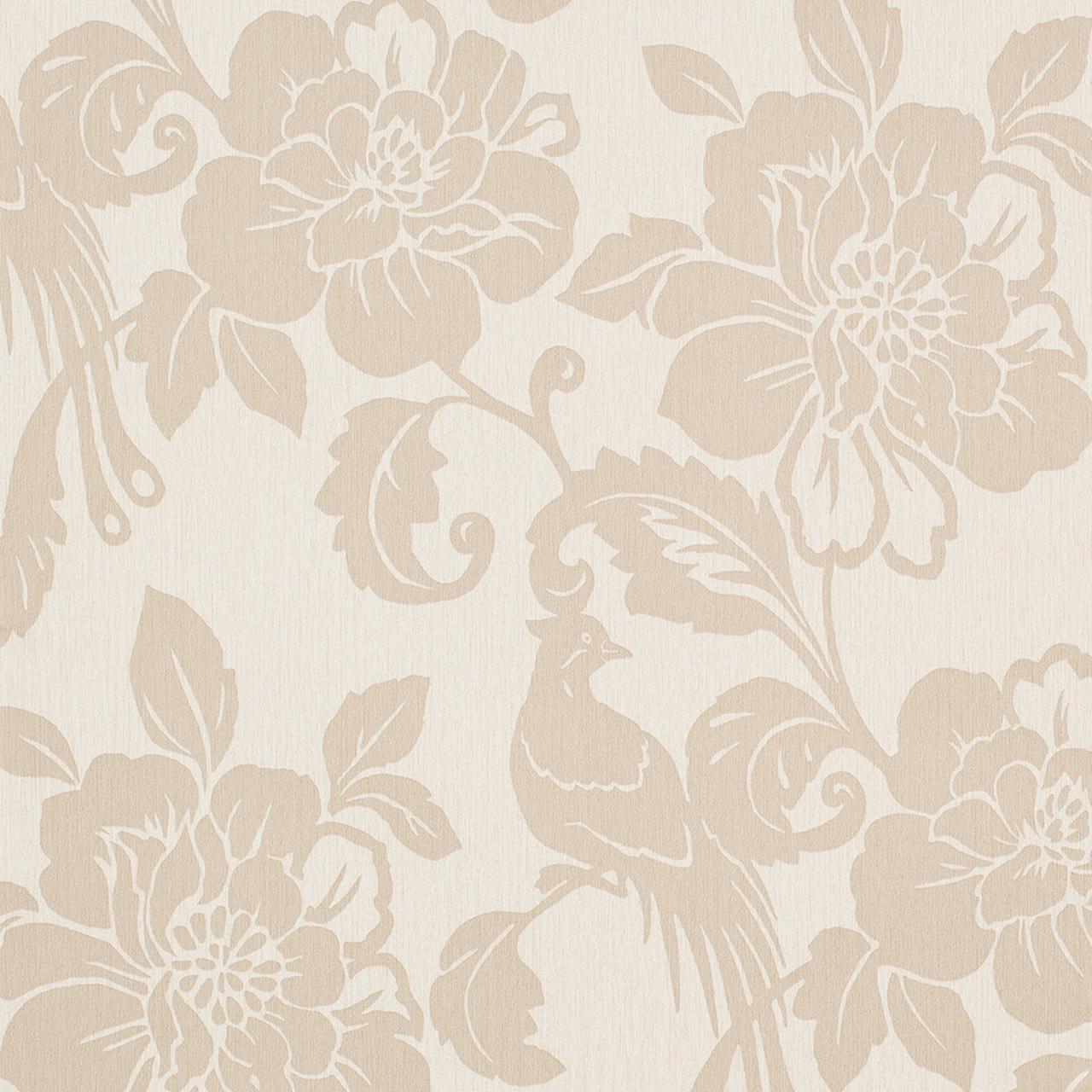 1280x1280 Spring Garden Wallpaper, Beige / Tan