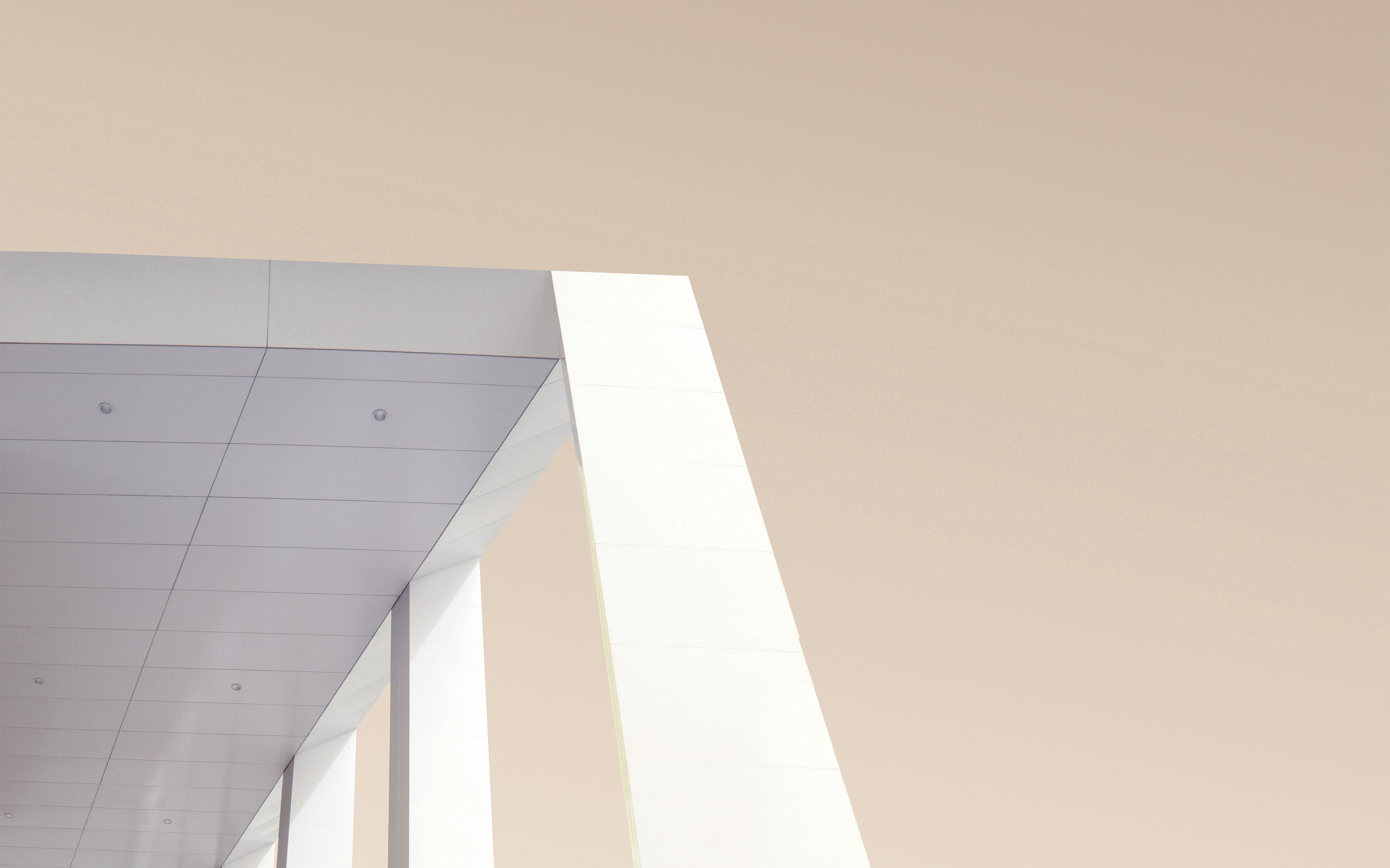 3840x2400 wallpaper for desktop, laptop. simple architecture beige pattern background