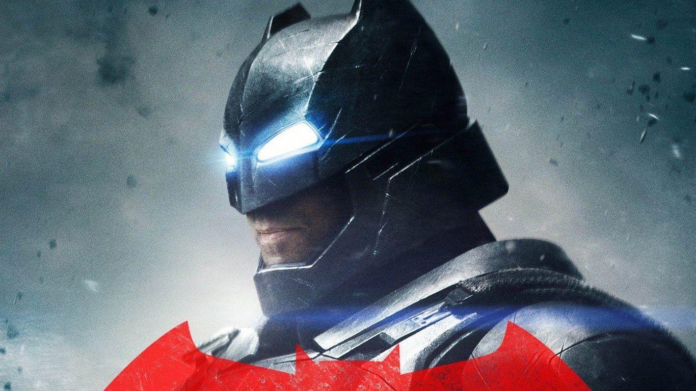 1366x768 Ben Affleck Batman V Superman Poster Wallpaper