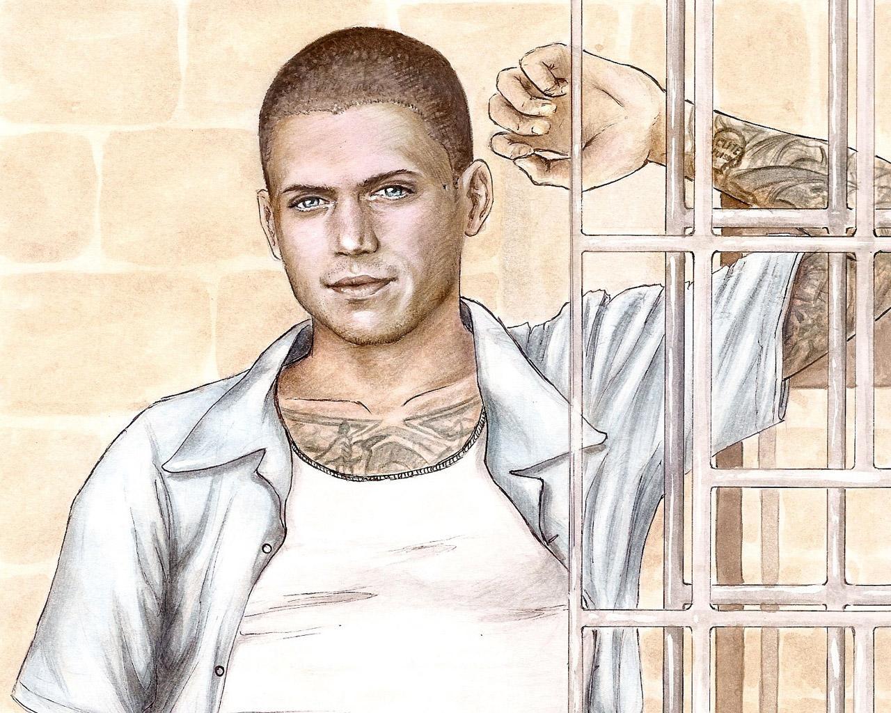 1280x1024 Michael Scofield Desktop Wallpaper