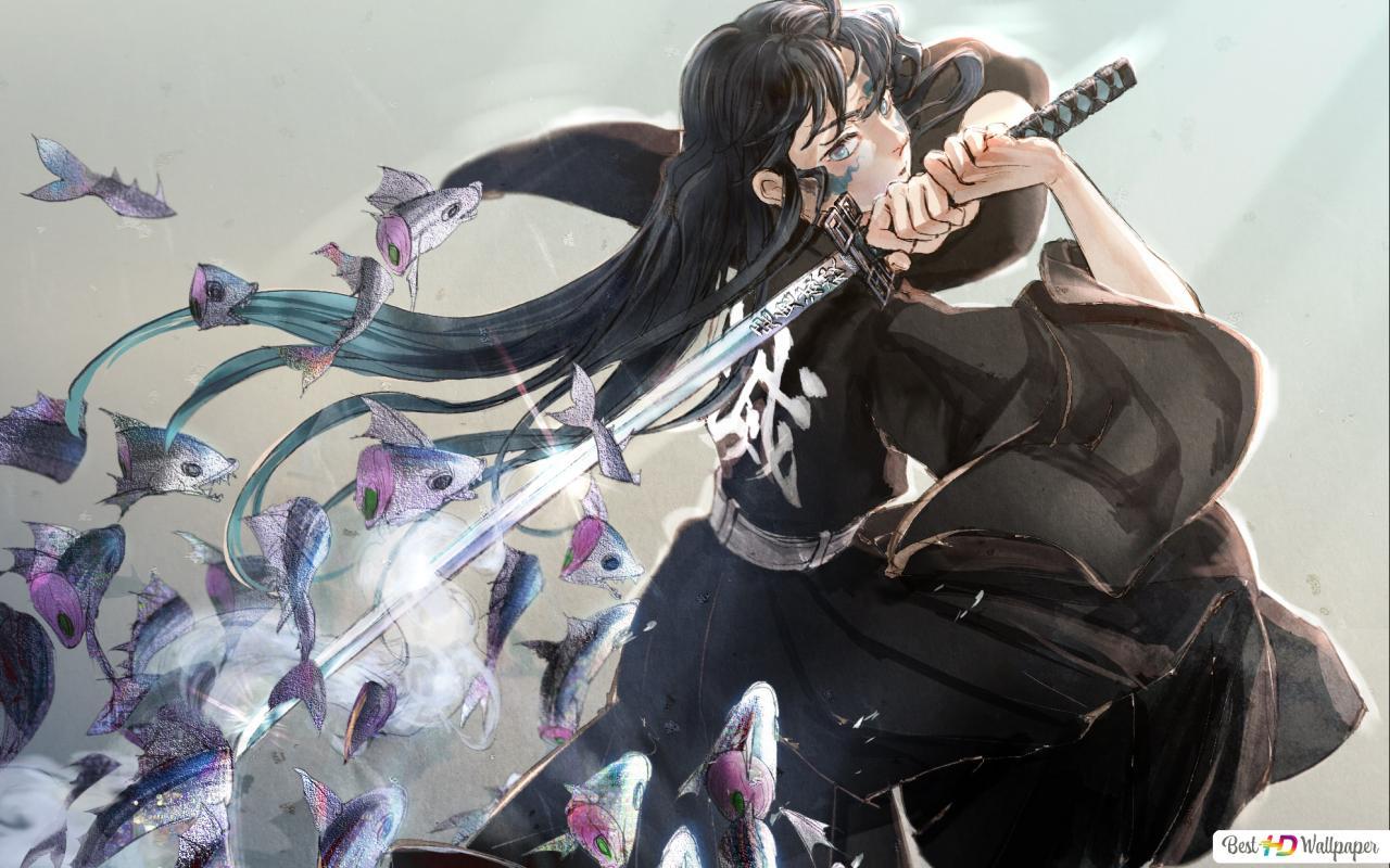 1280x800 Muichiro Tokito : Demon Slayer (KImetsu No yaiba) HD wallpaper download
