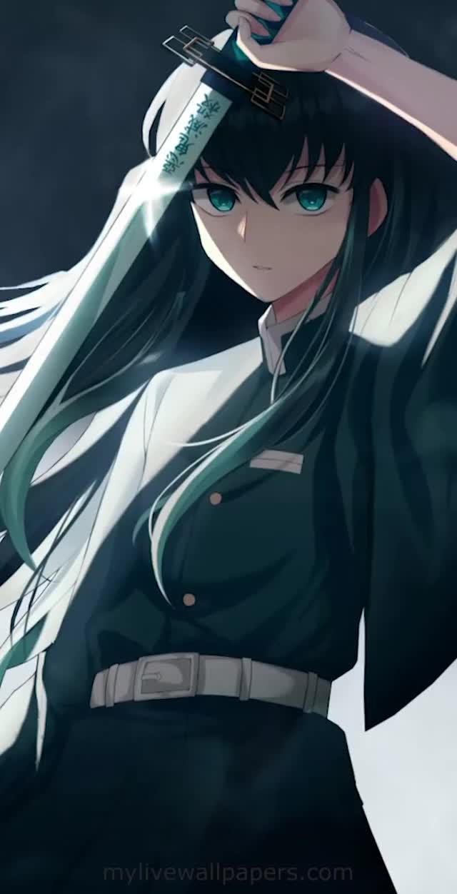 640x1252 MOBILE Muichiro Tokito Demon Slayer GIF