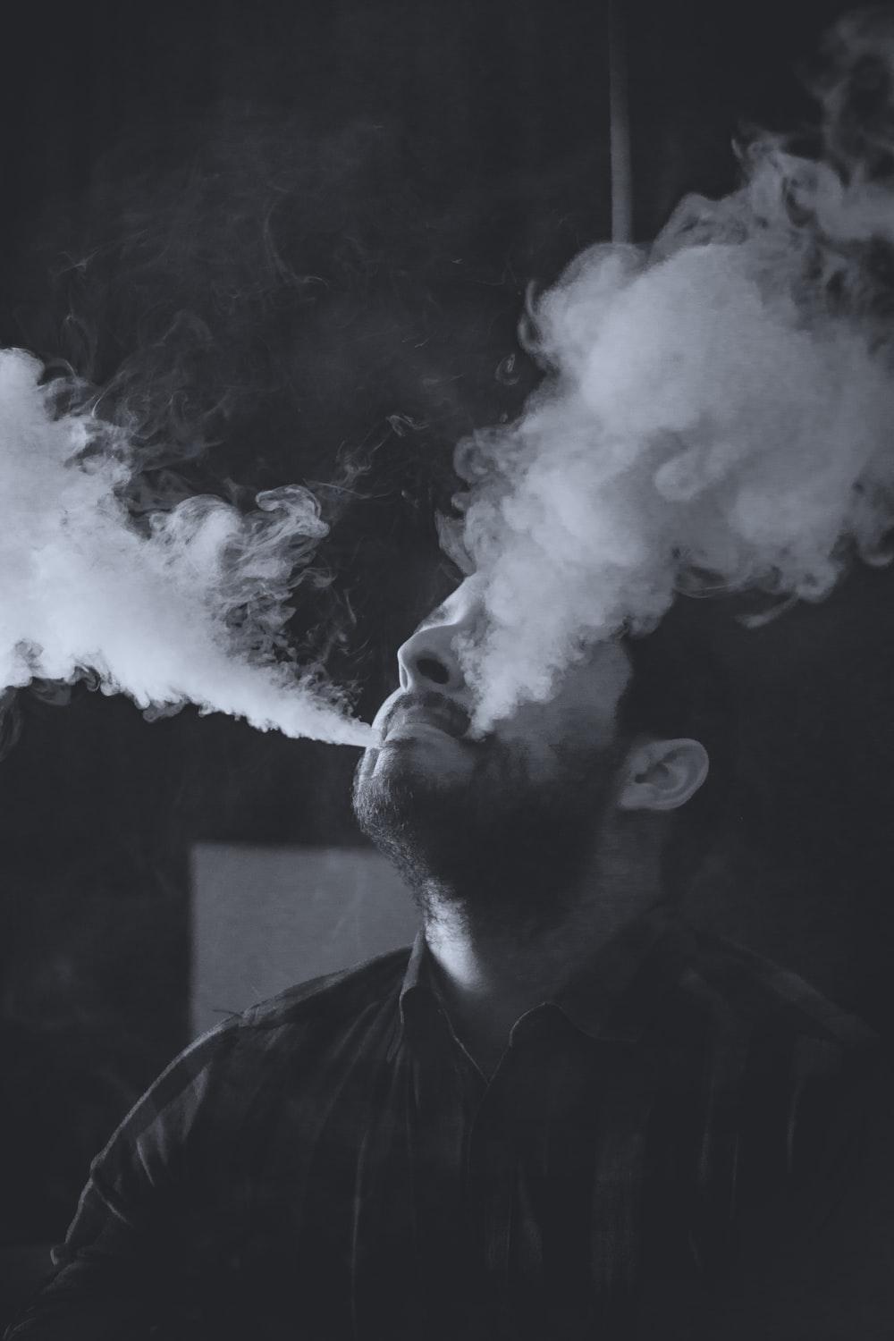 1000x1500 man smoking photo