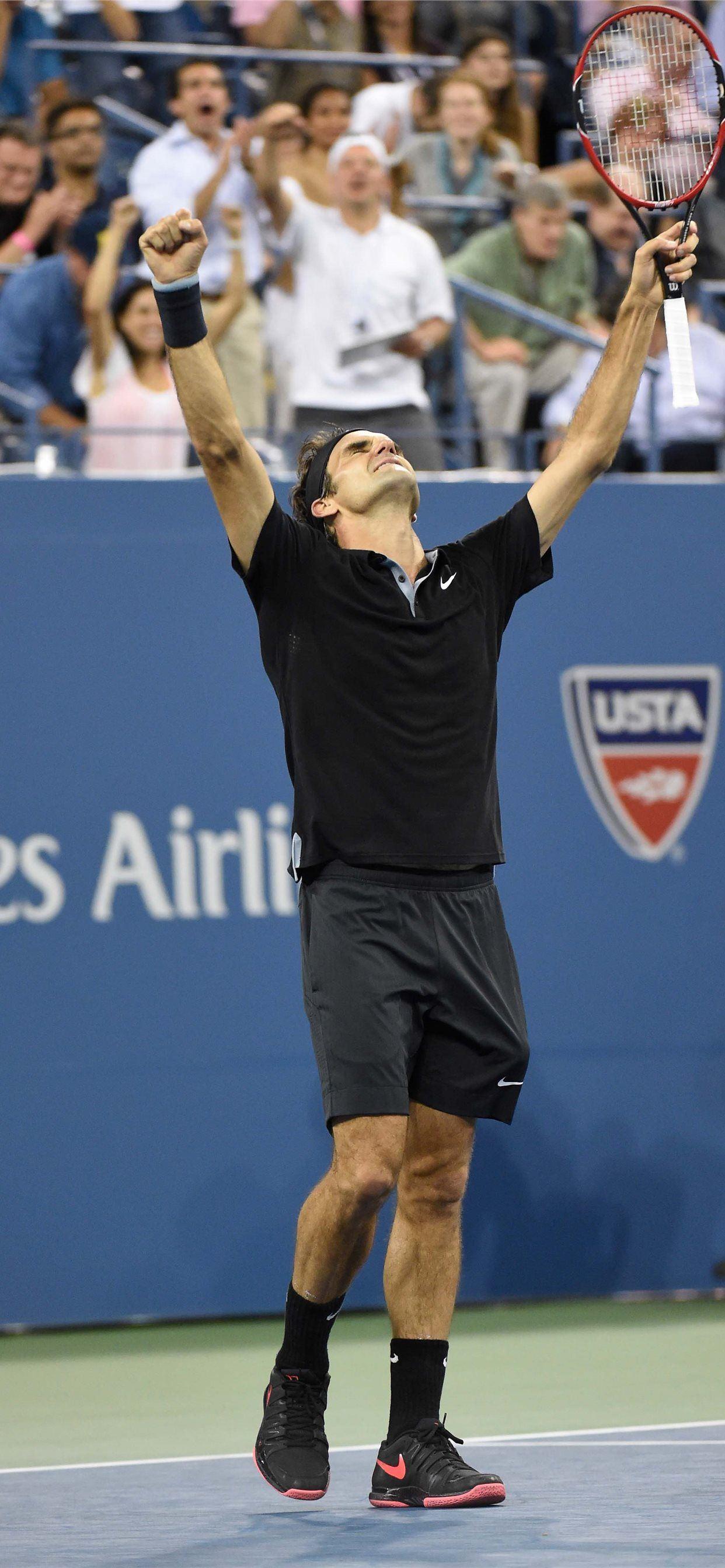 1242x2688 Roger Federer iPhone 11 Wallpaper Free Download