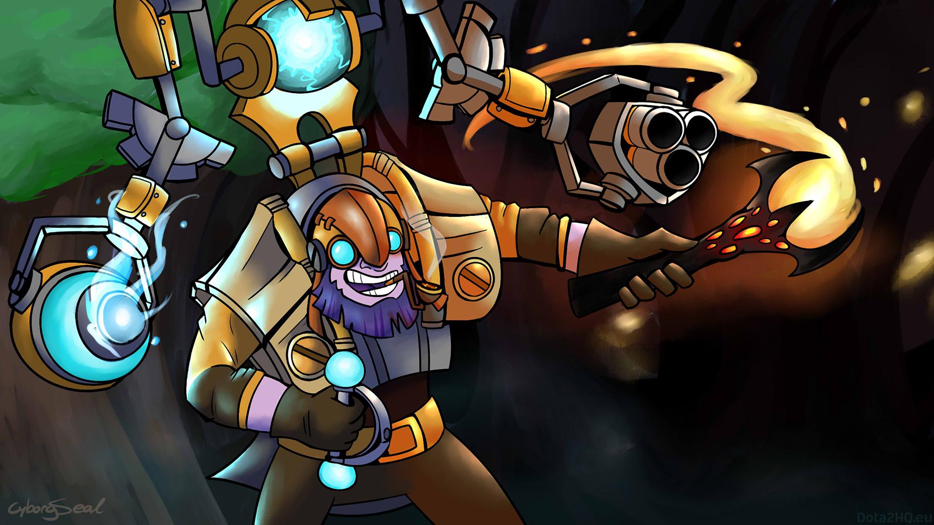 1920x1080 Tinker Dota 2 HD Desktop
