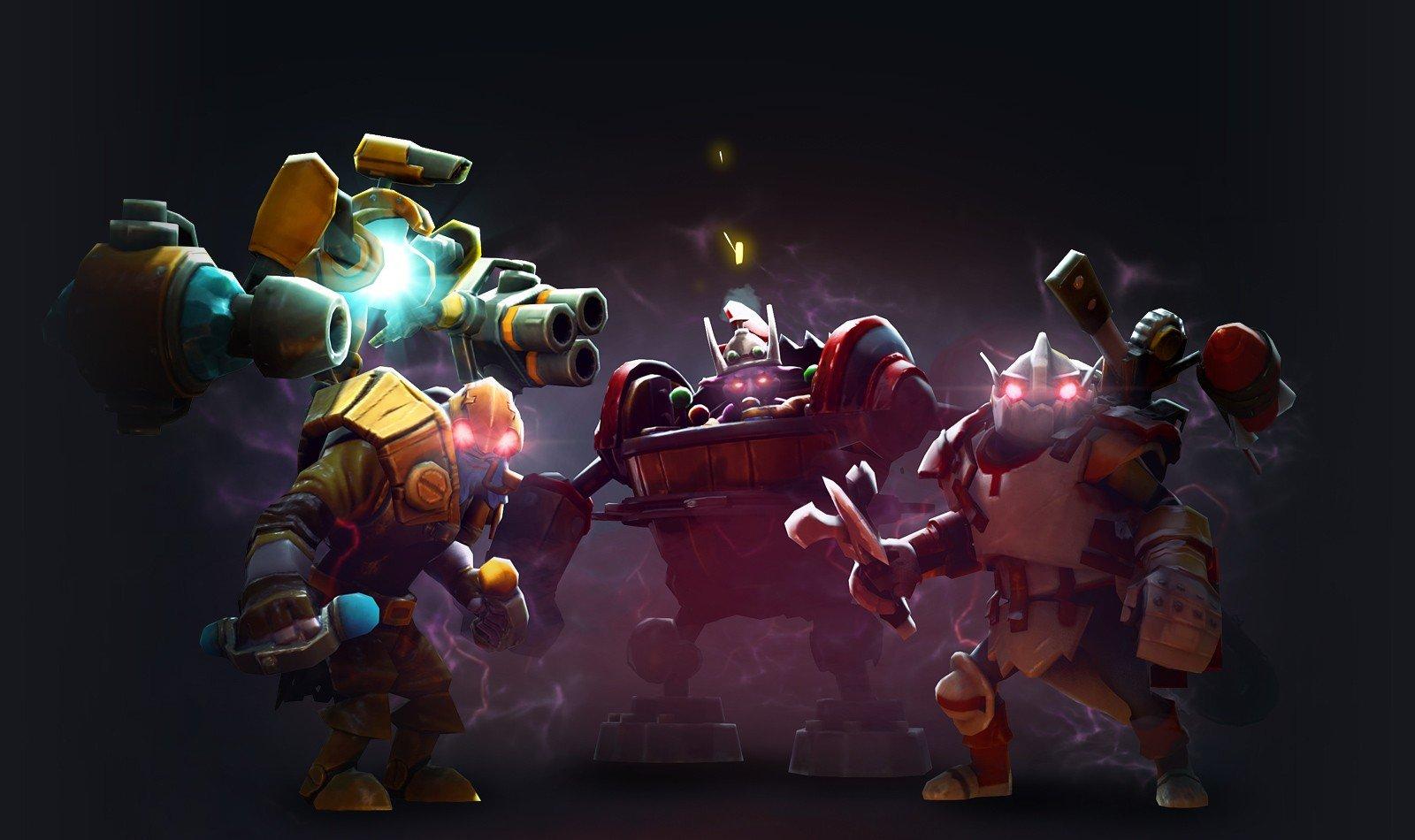 1600x950 Clockwerk, Video game characters, Dota Tinker, Timbersaw HD Wallpaper / Desktop and Mobile Image & Photo