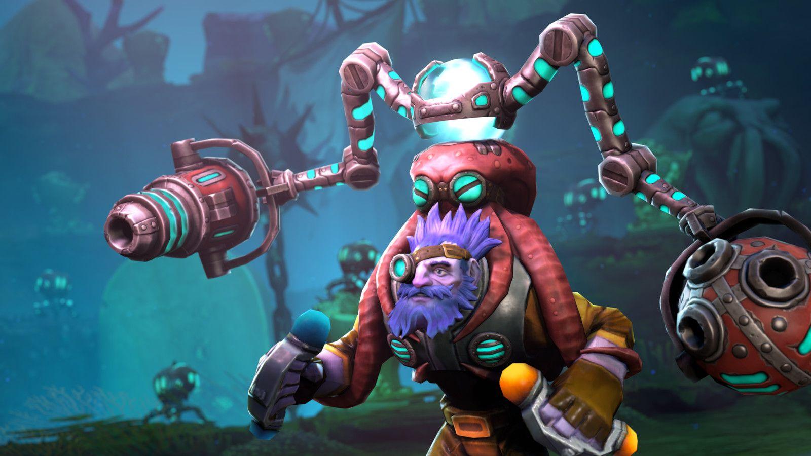 1600x900 Dr Squiddy Artwork BnNYG. Dota Tinker, Artwork