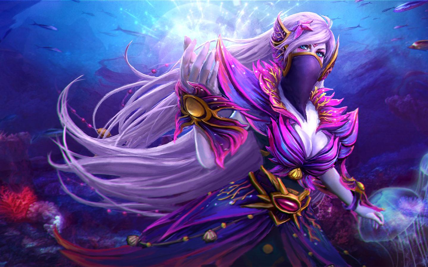 1440x900 Dota 2 Hero Lanaya The Templar Assassin 4k Ultra HD Wallpaper For High Resolution :