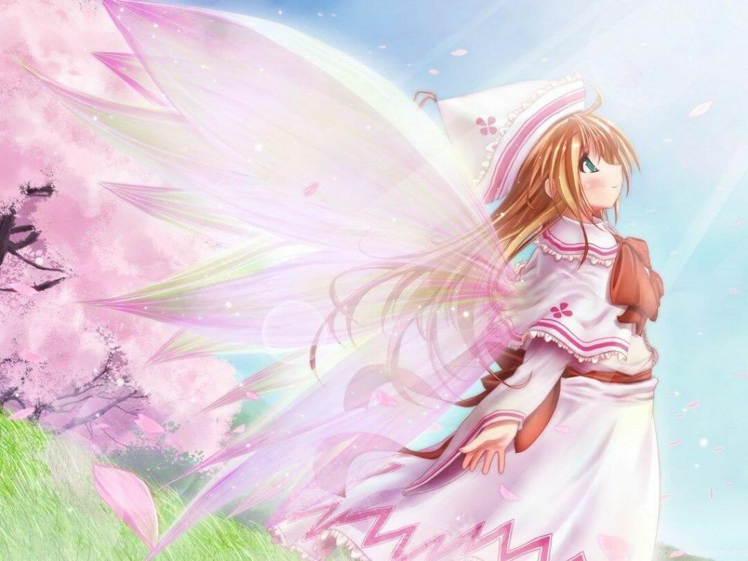 1080x810 Pink Anime Fairy Girl Pink Anime Fairy Girl