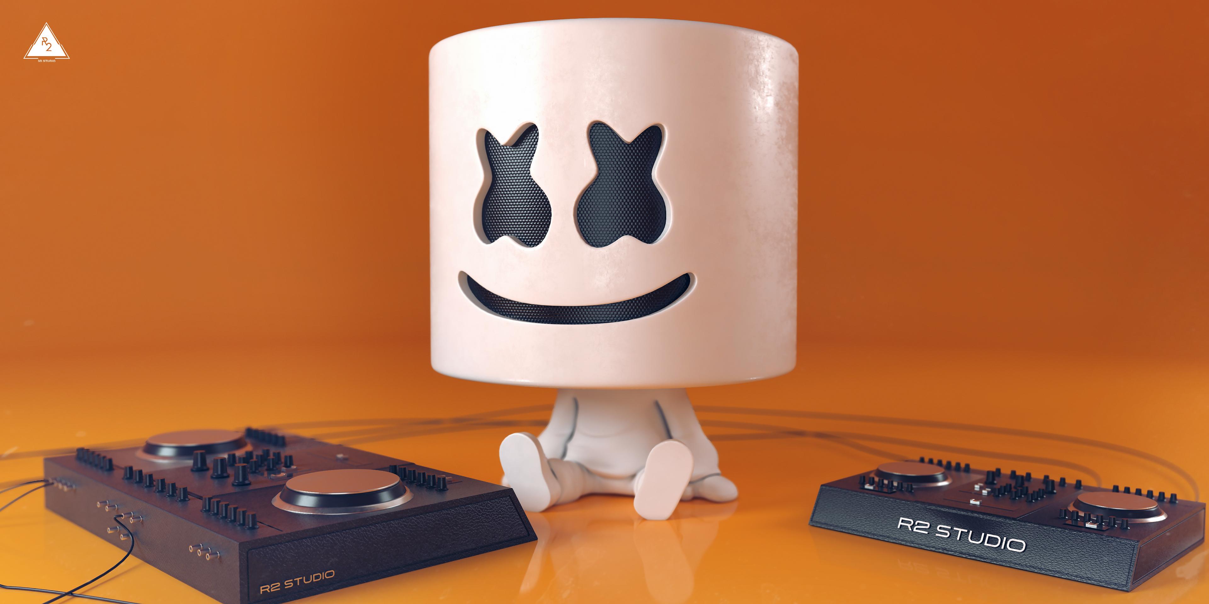 3840x1920 3840x1920 marshmello 4k for desktop free