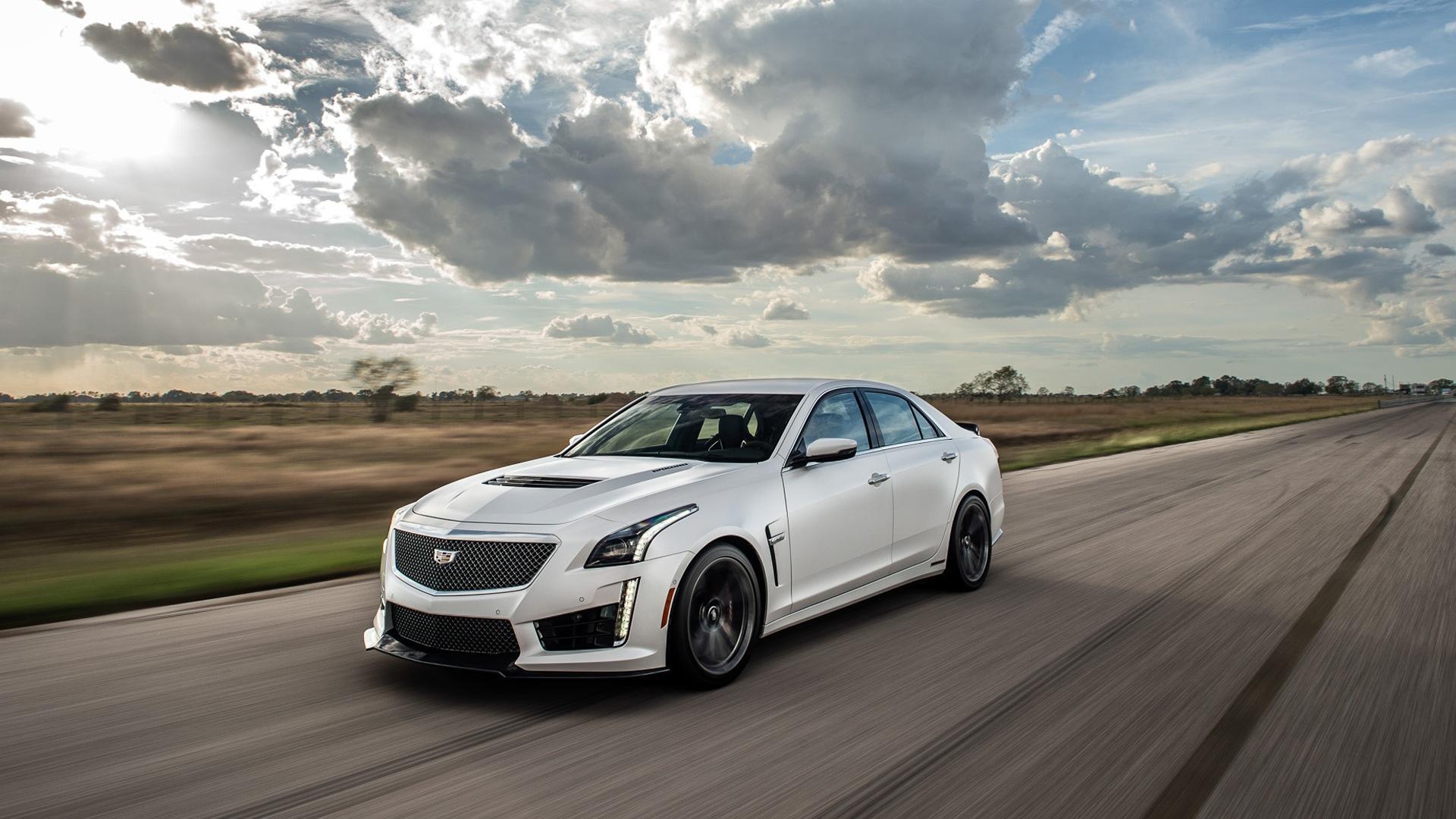 1920x1080 Hennessey S 1 000 Horsepower Cadillac Cts V Hits The Track Wallpaper