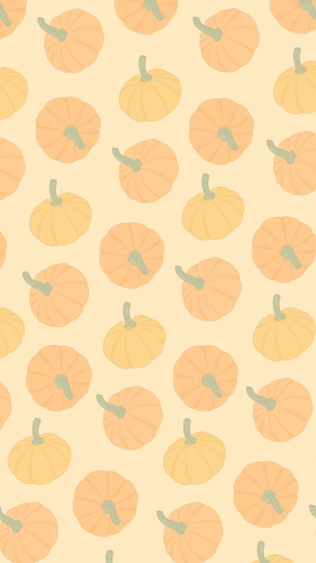 1080x1920 FREE! Pumpkin Autumn Phone Wallpaper
